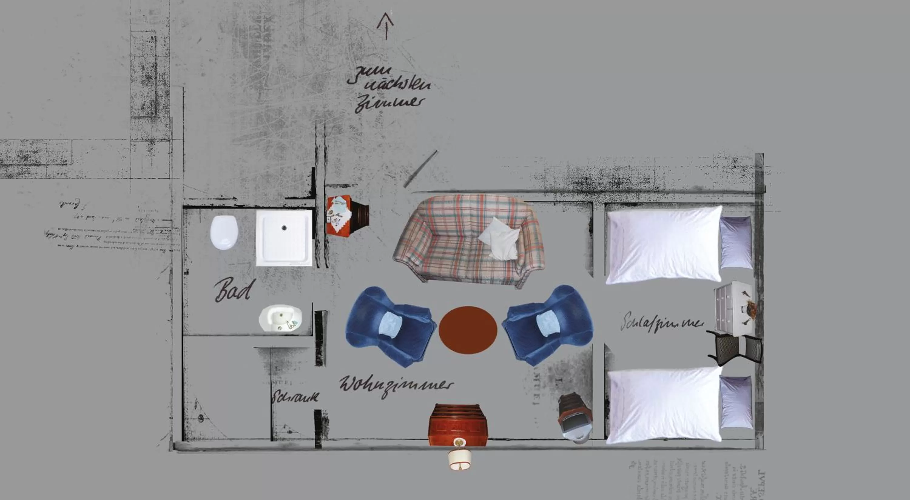Floor Plan in Boutique Hotel Haus Noge Sylt - Kapitaenshaus strandnah
