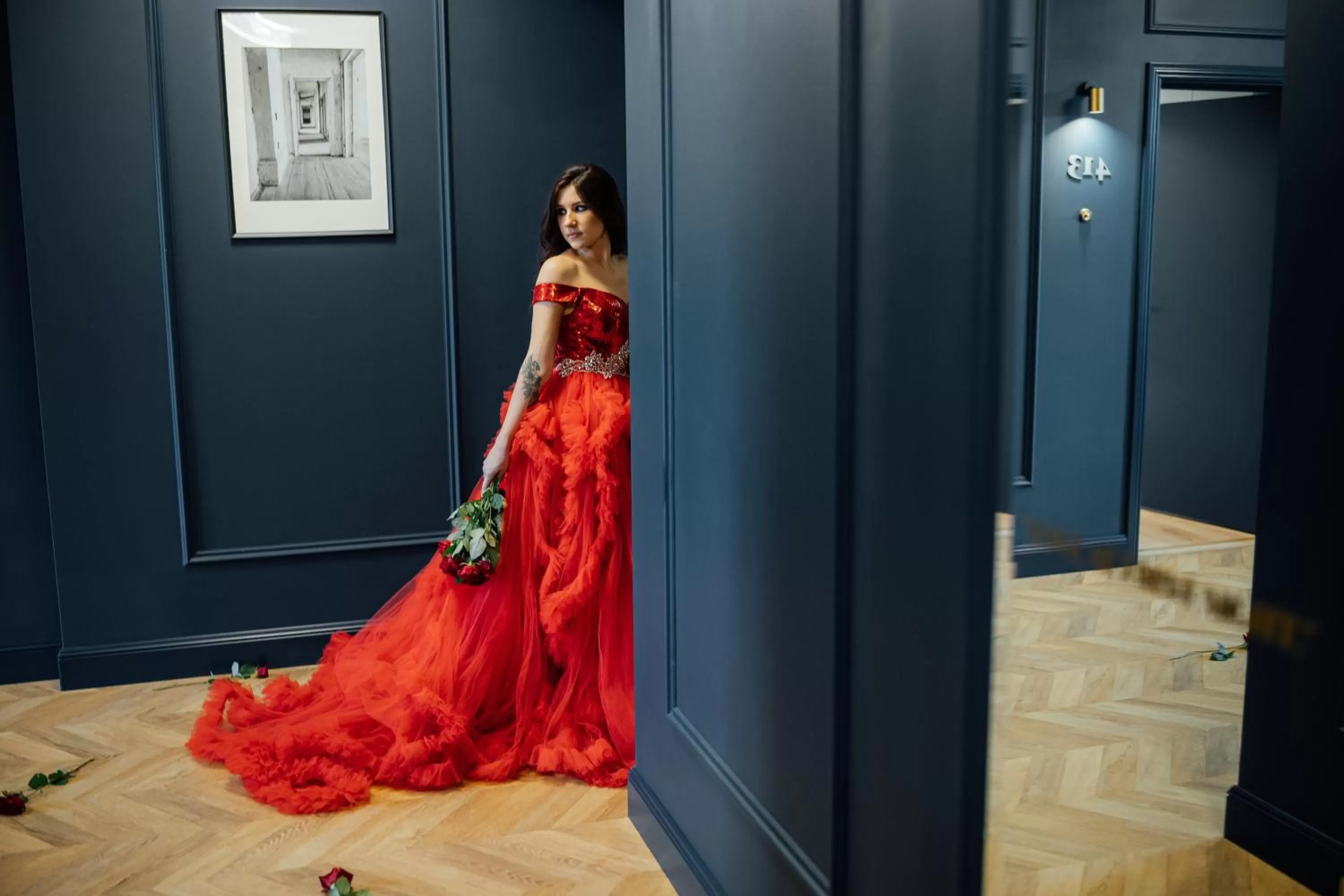 Lobby or reception in Aparthotel Amella