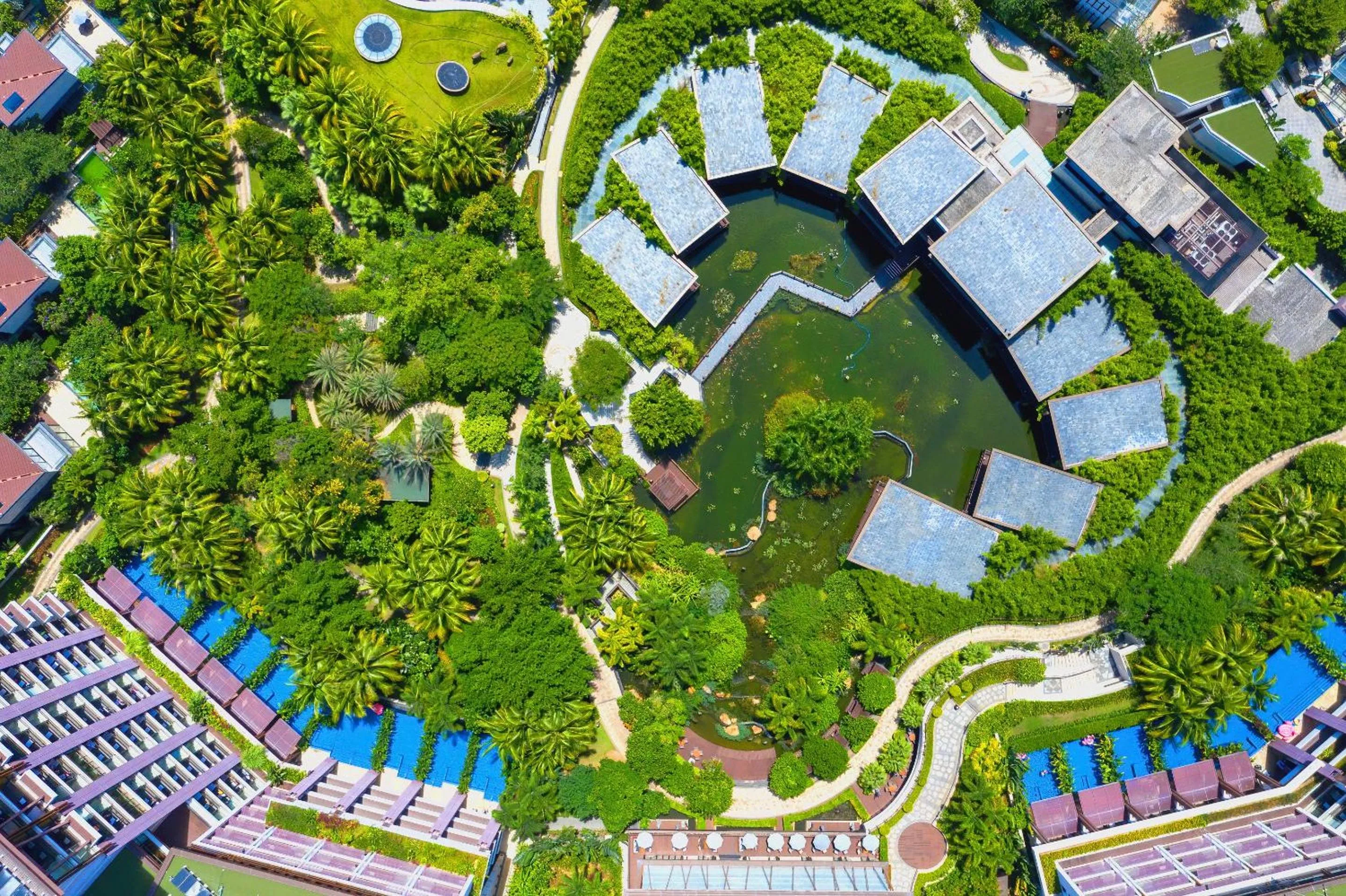 Bird's eye view in Grand Hyatt Sanya Haitang Bay Resort and Spa