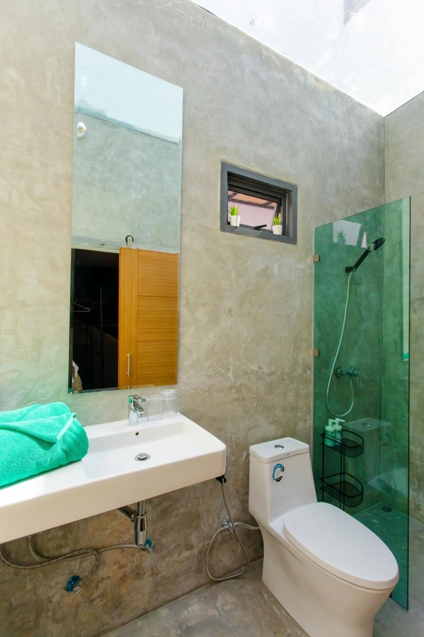 Shower in Baan Saint-Tropez Seaview Villas Kata Beach