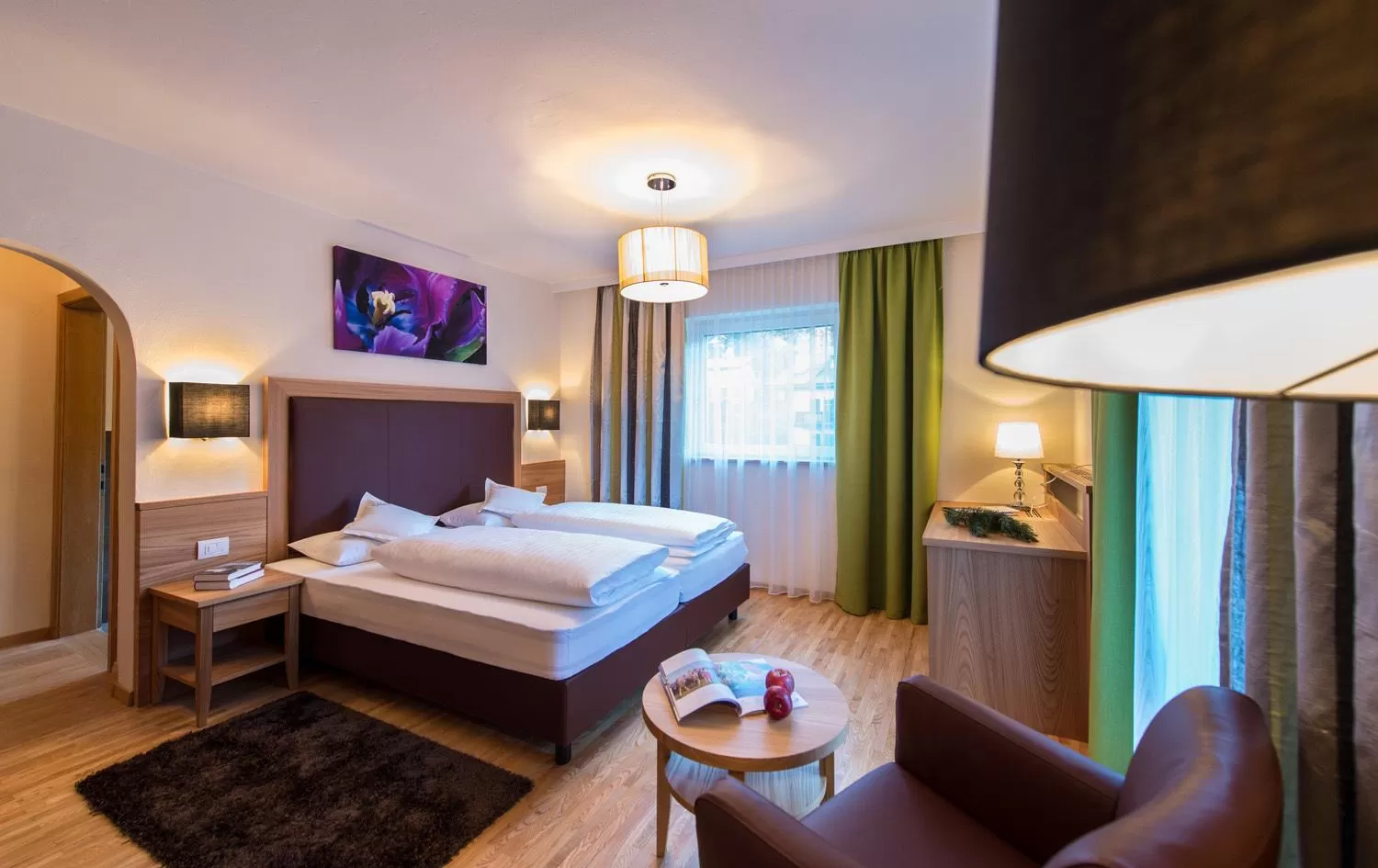 Bedroom, Bed in Parc Hotel Florian