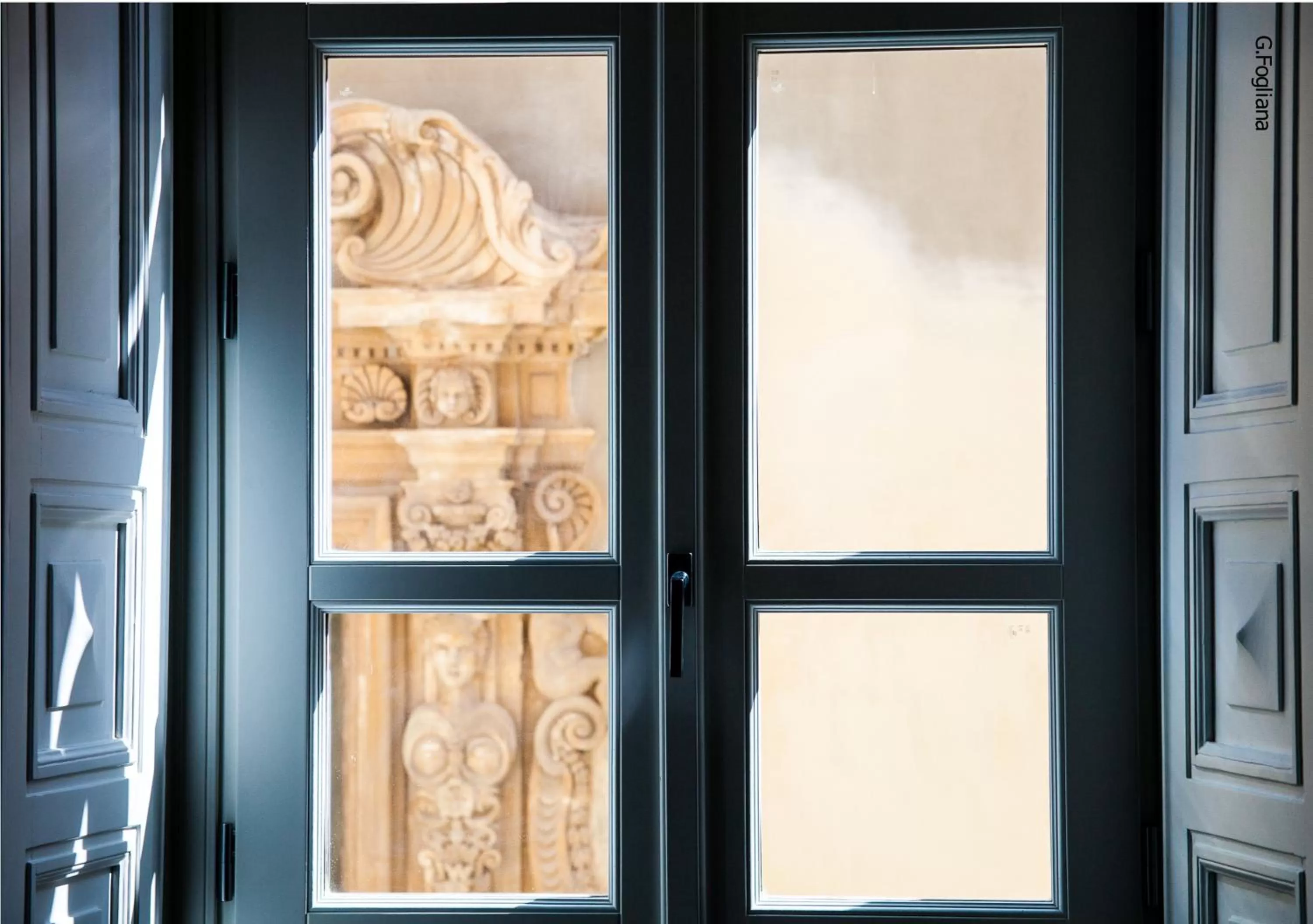 View (from property/room) in Central Gallery Rooms- Palazzo D'Ali' Staiti XIX