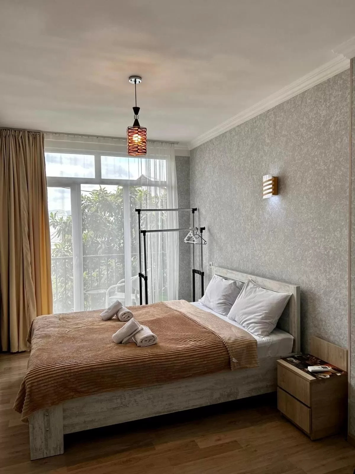 Bed in Hotel Marioni