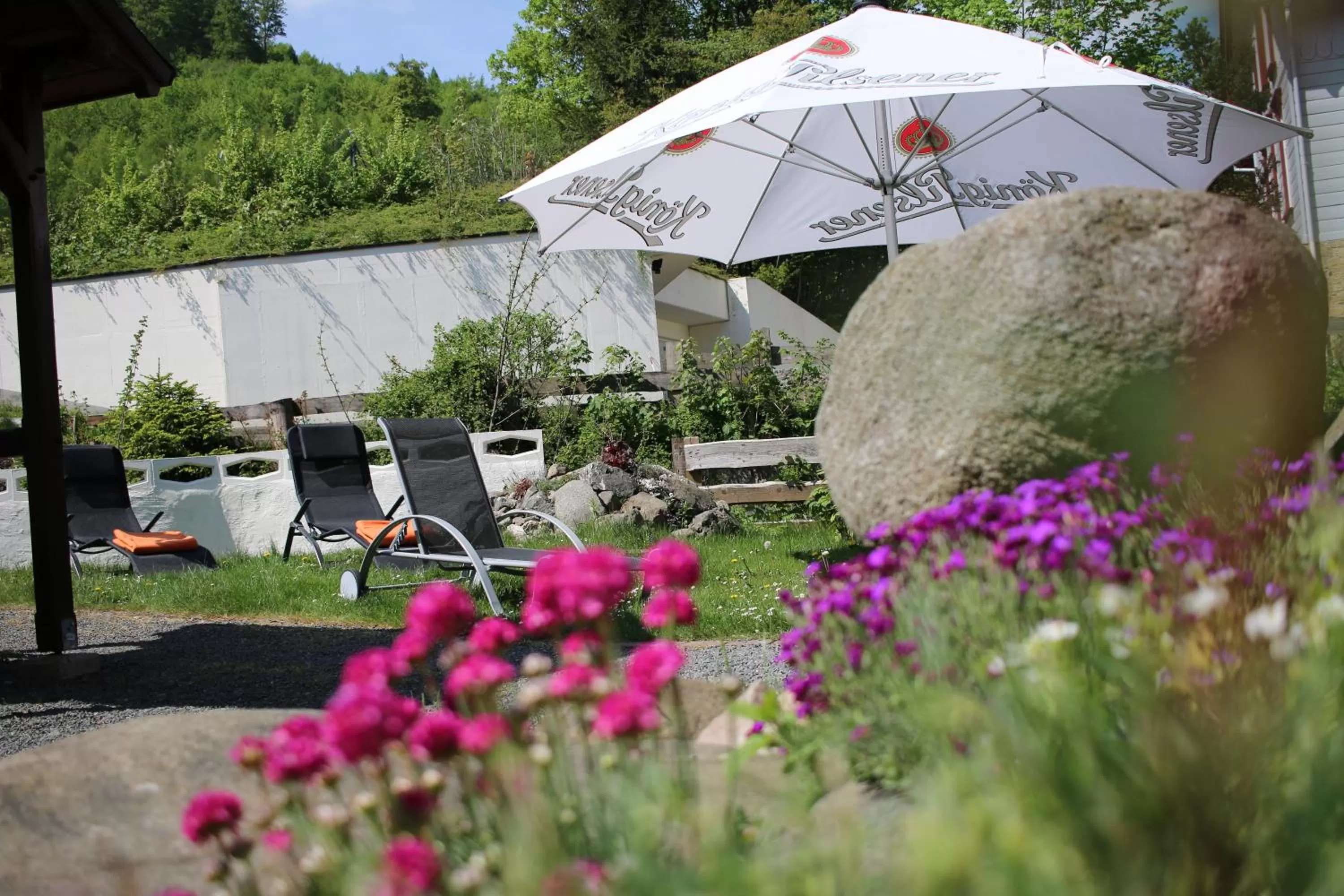 Garden in Hotel Tannenhof
