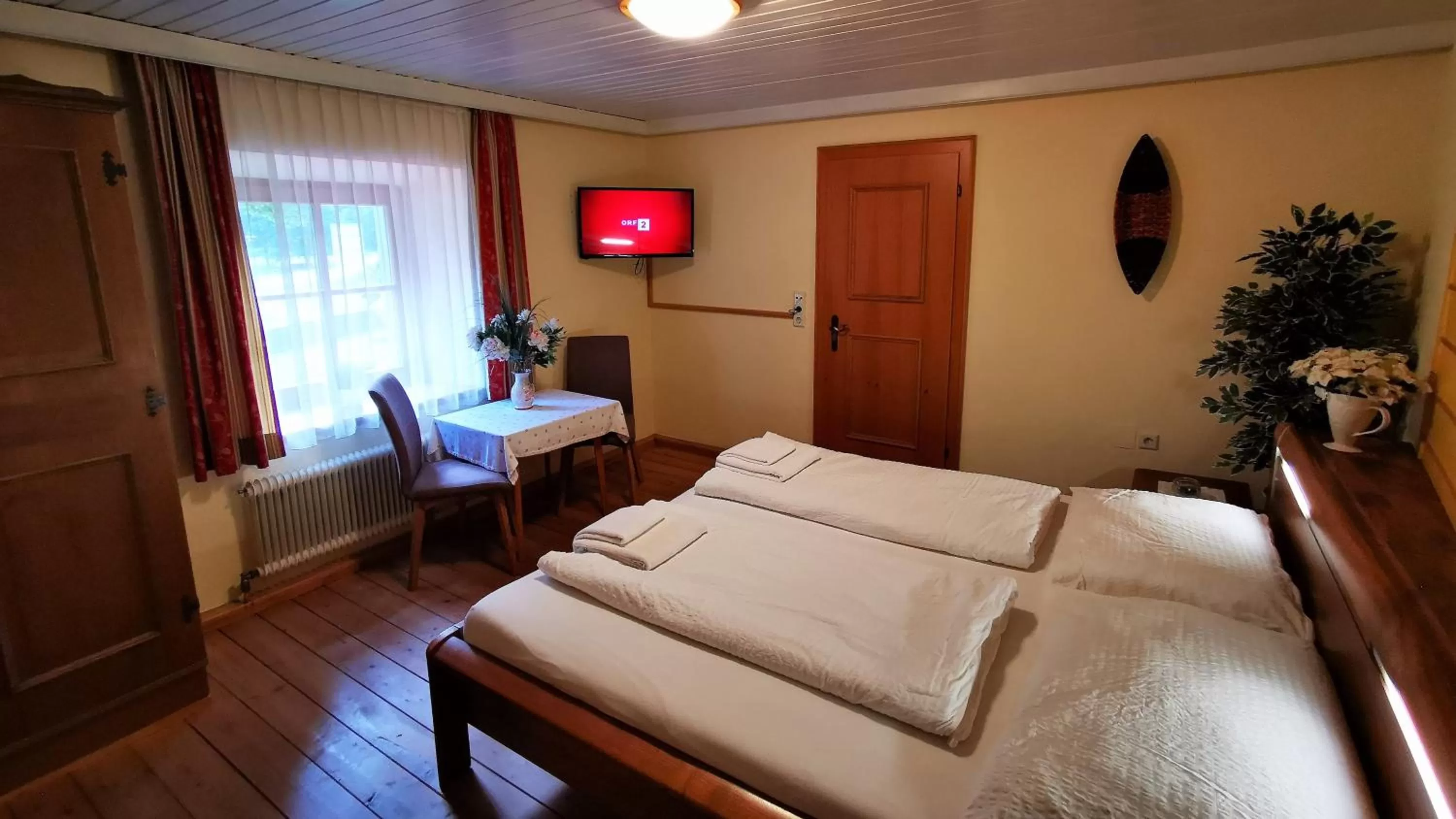 Bedroom, Bed in Gasthof Geronimo