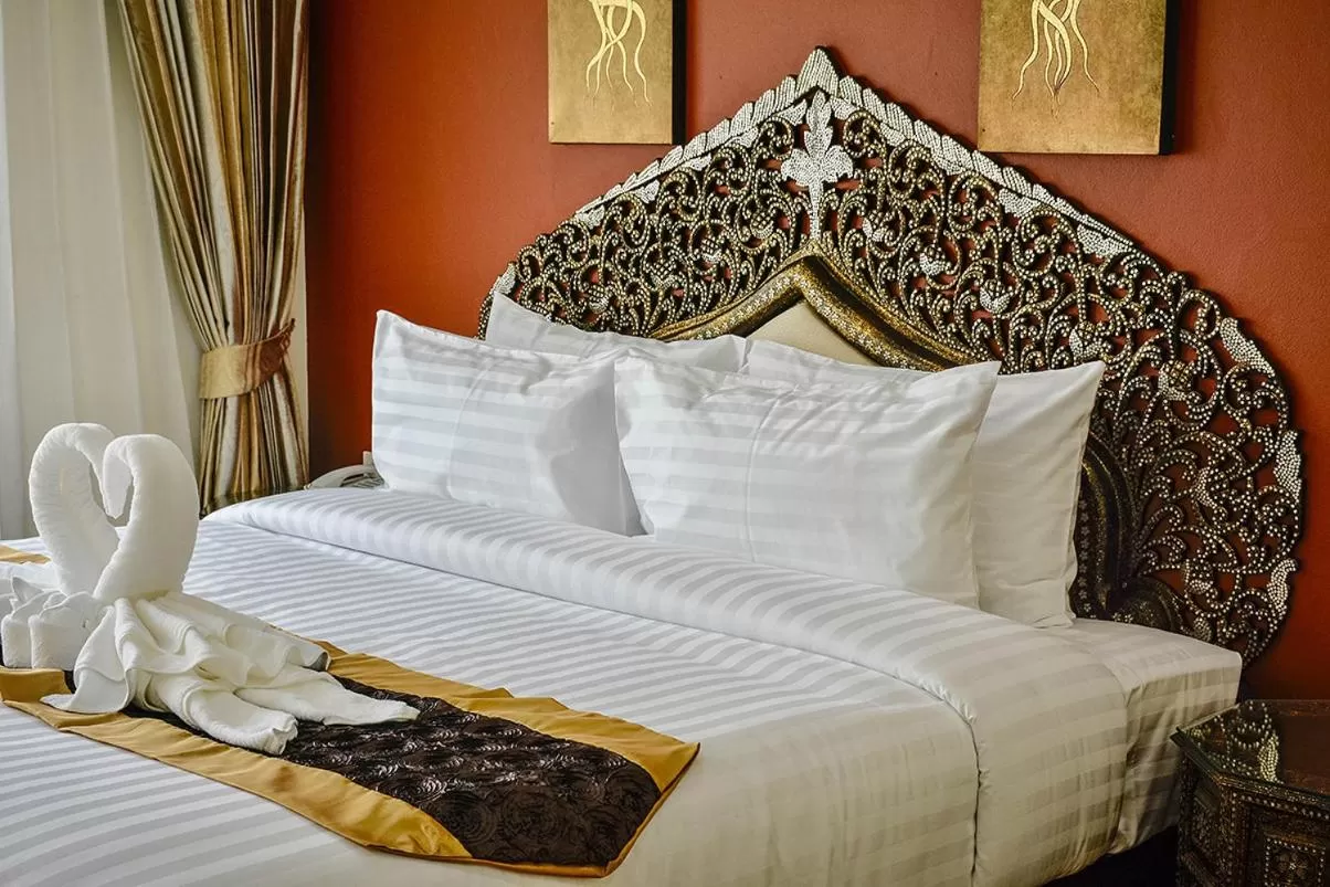 Bed in White Boutique Hotel and Spa