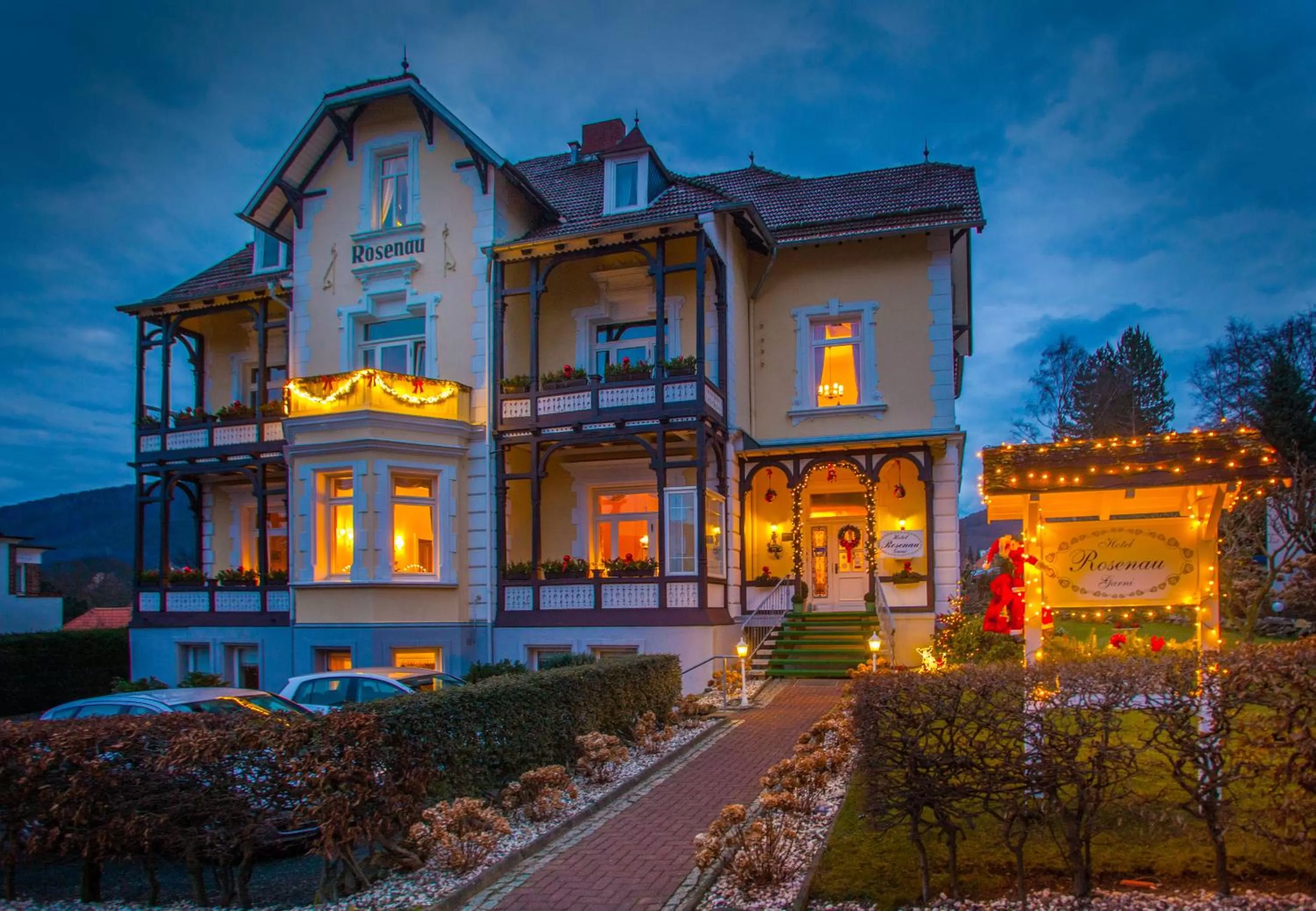 Property building in Hotel Rosenau