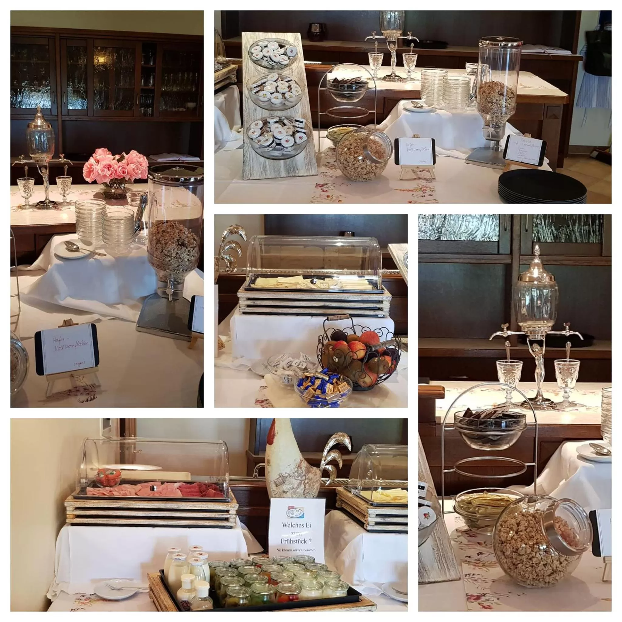 Breakfast in Gästehaus Vinetum