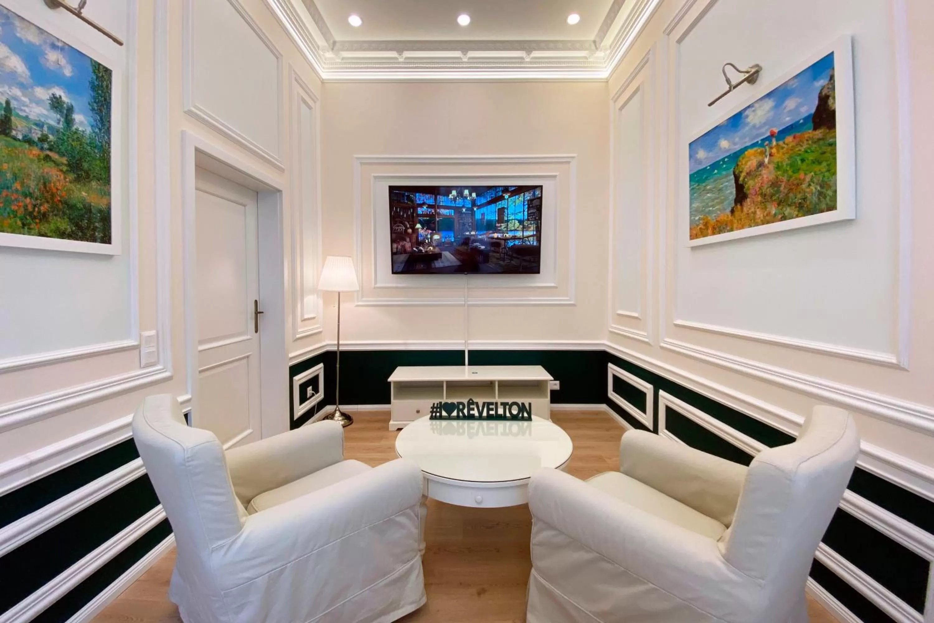 Living room in Revelton Suites Karlovy Vary