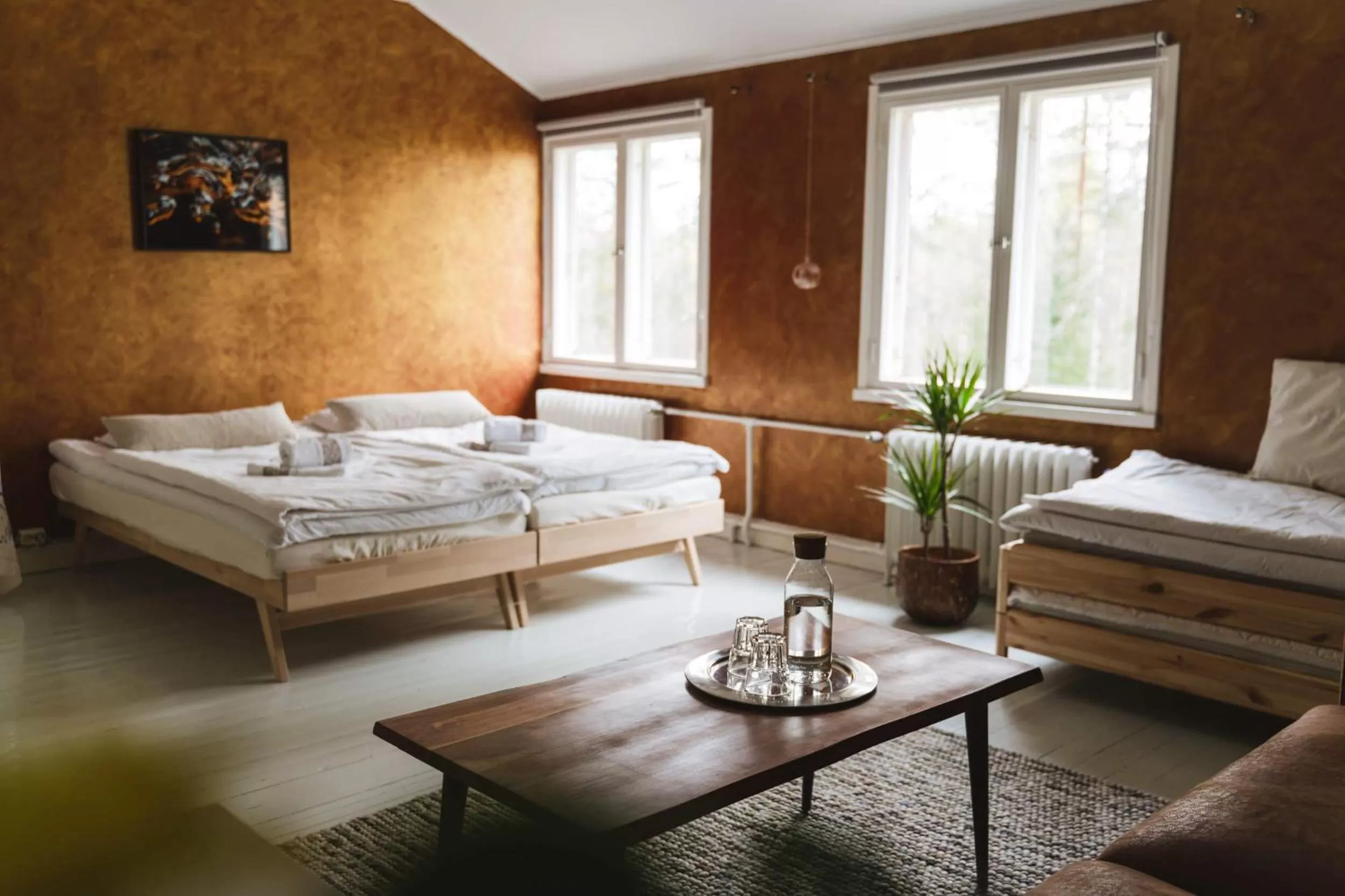 Bed in Olo Center by Kolovesi National Park