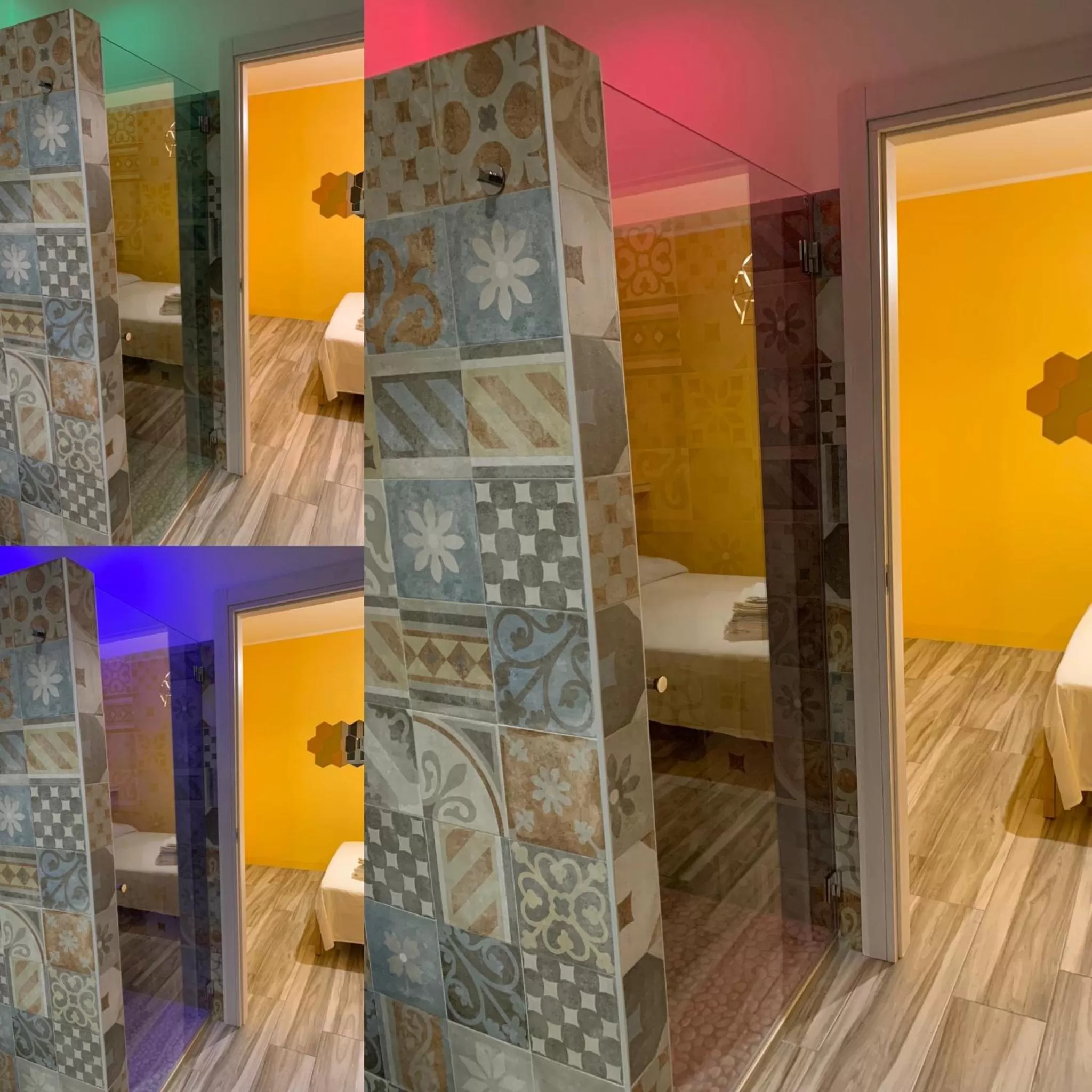 Bed in Sala dell Estate Guest House