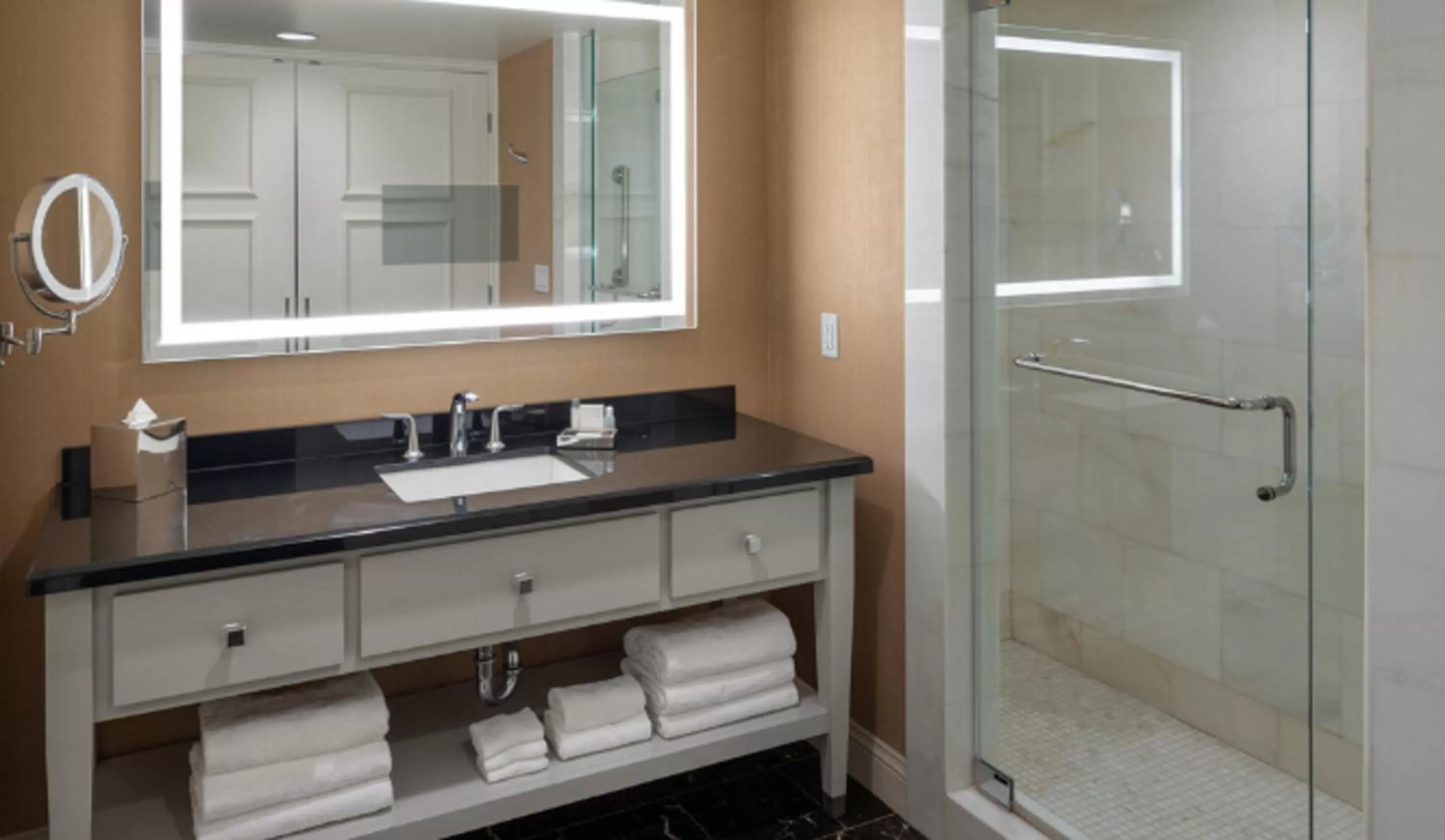 Bathroom in The Commerce Casino & Hotel