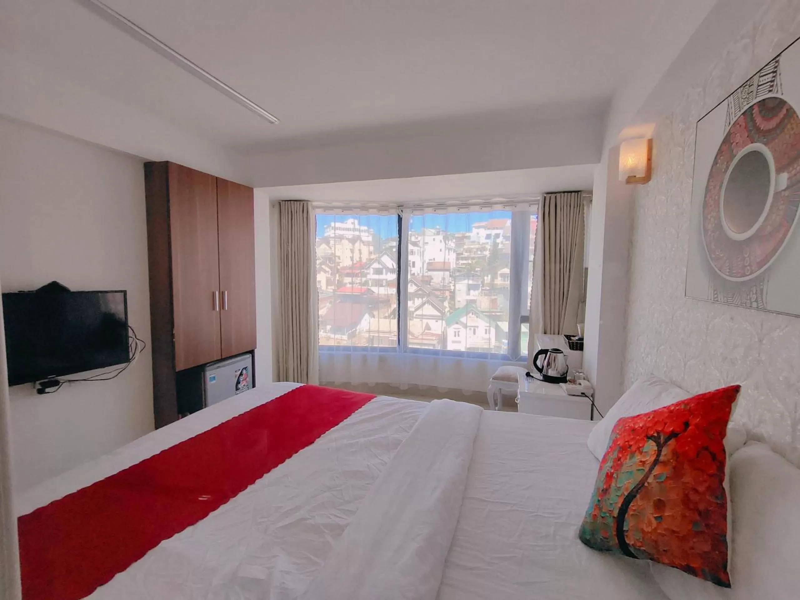 Bedroom, Bed in Ngàn Phố Studio & Love Hotel