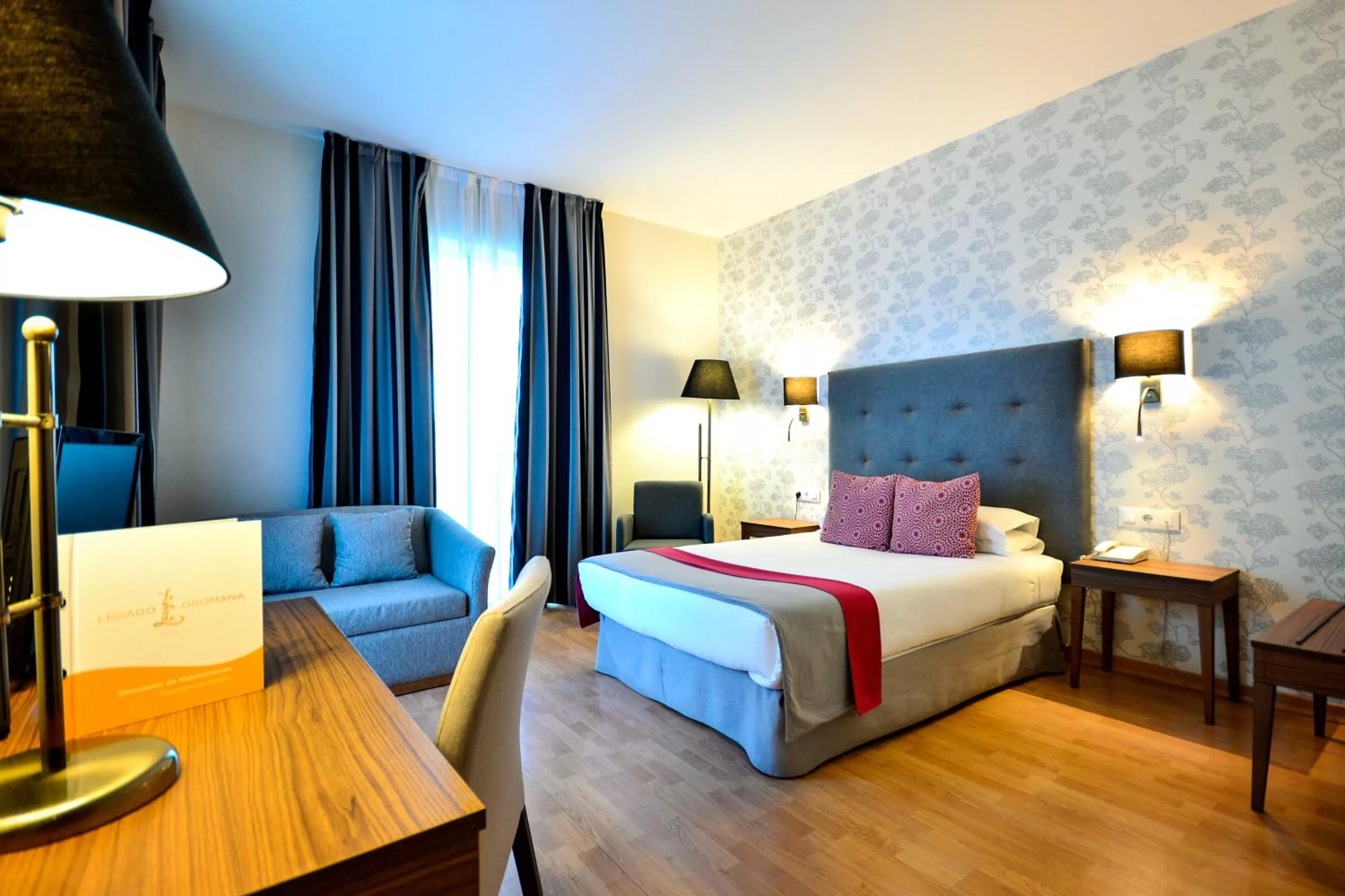 Bed in Hotel Oromana