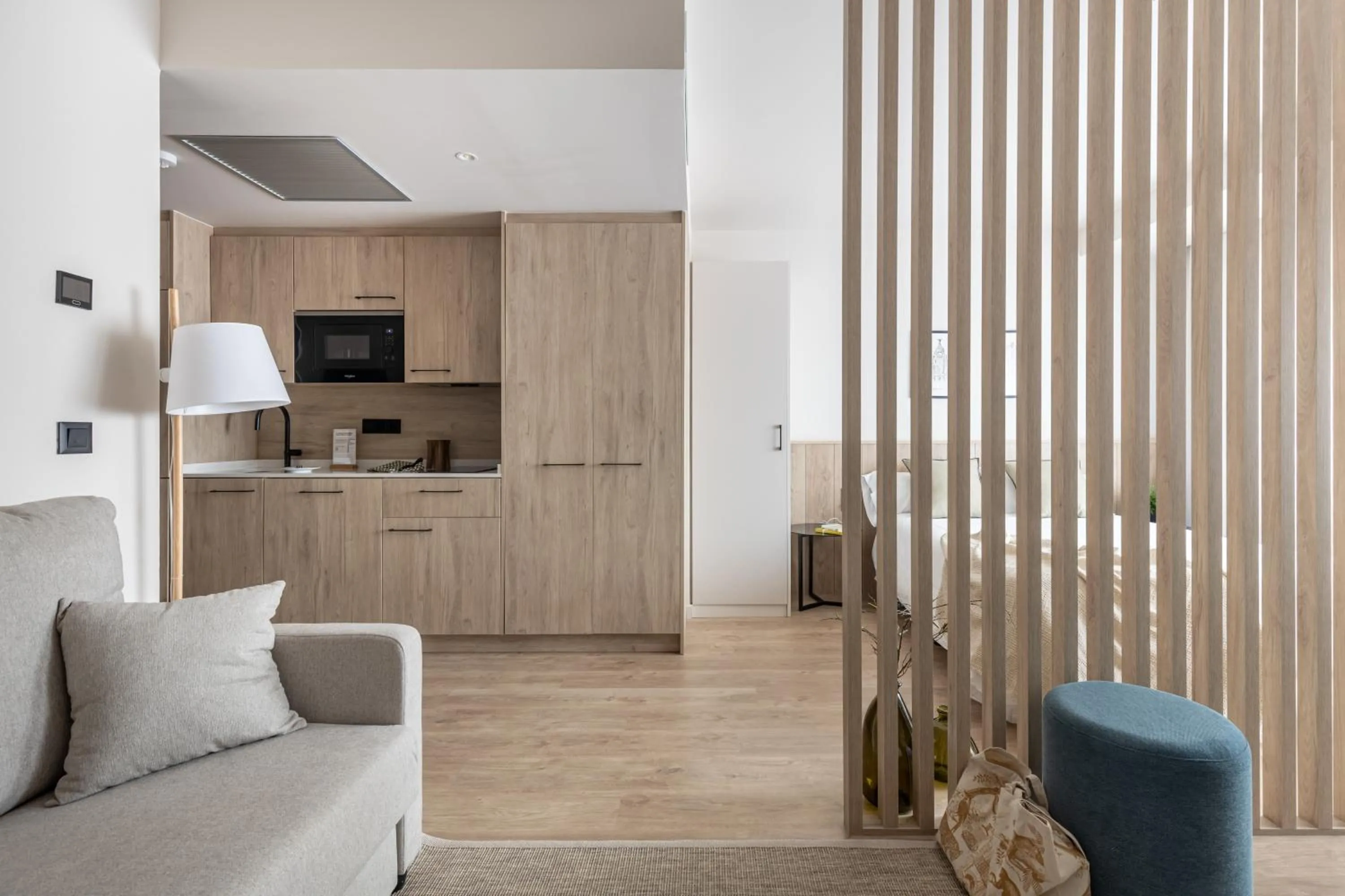 Kitchen or kitchenette in Líbere Madrid Chamberí