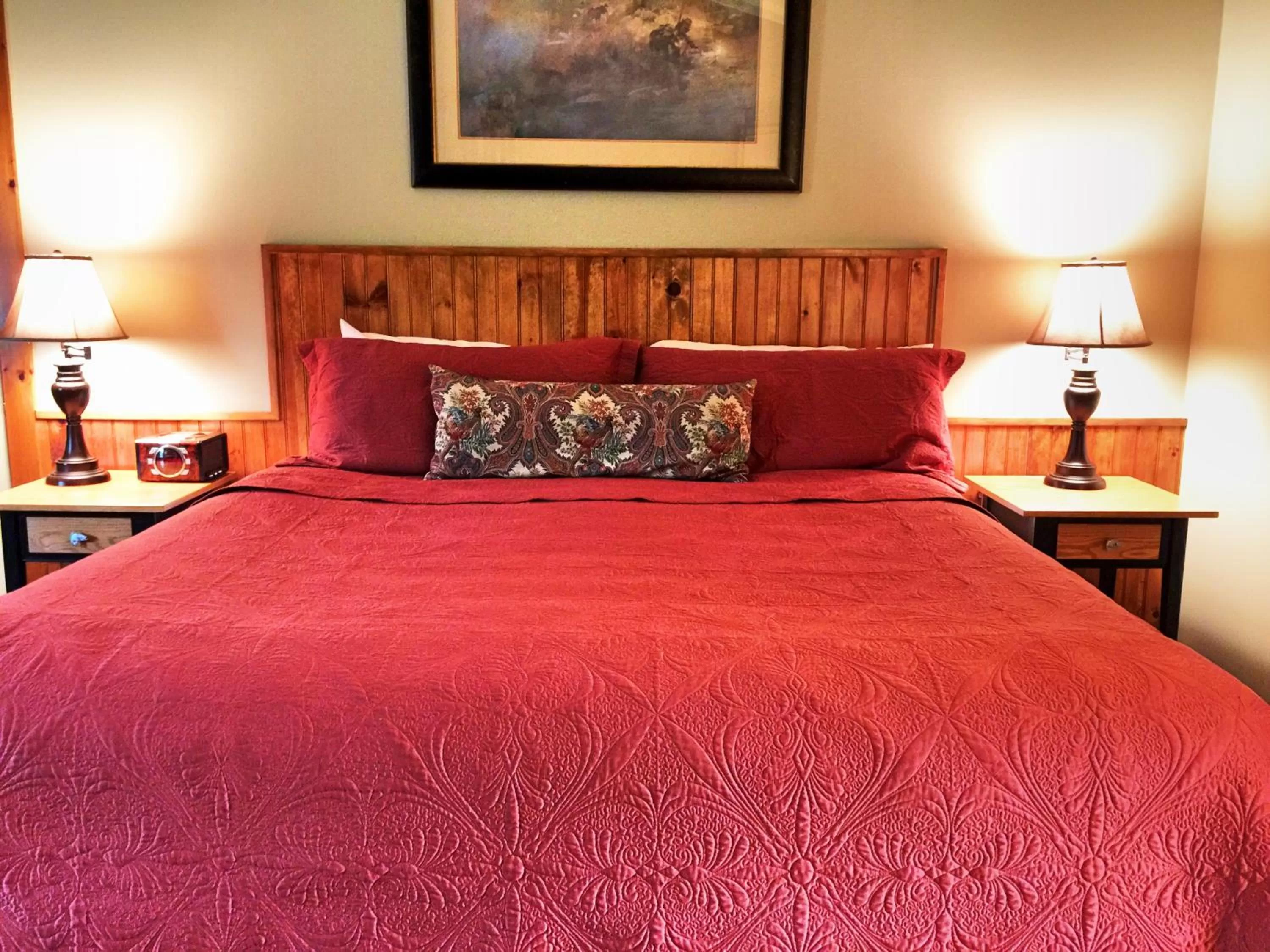 Bed in Hungry Trout Resort
