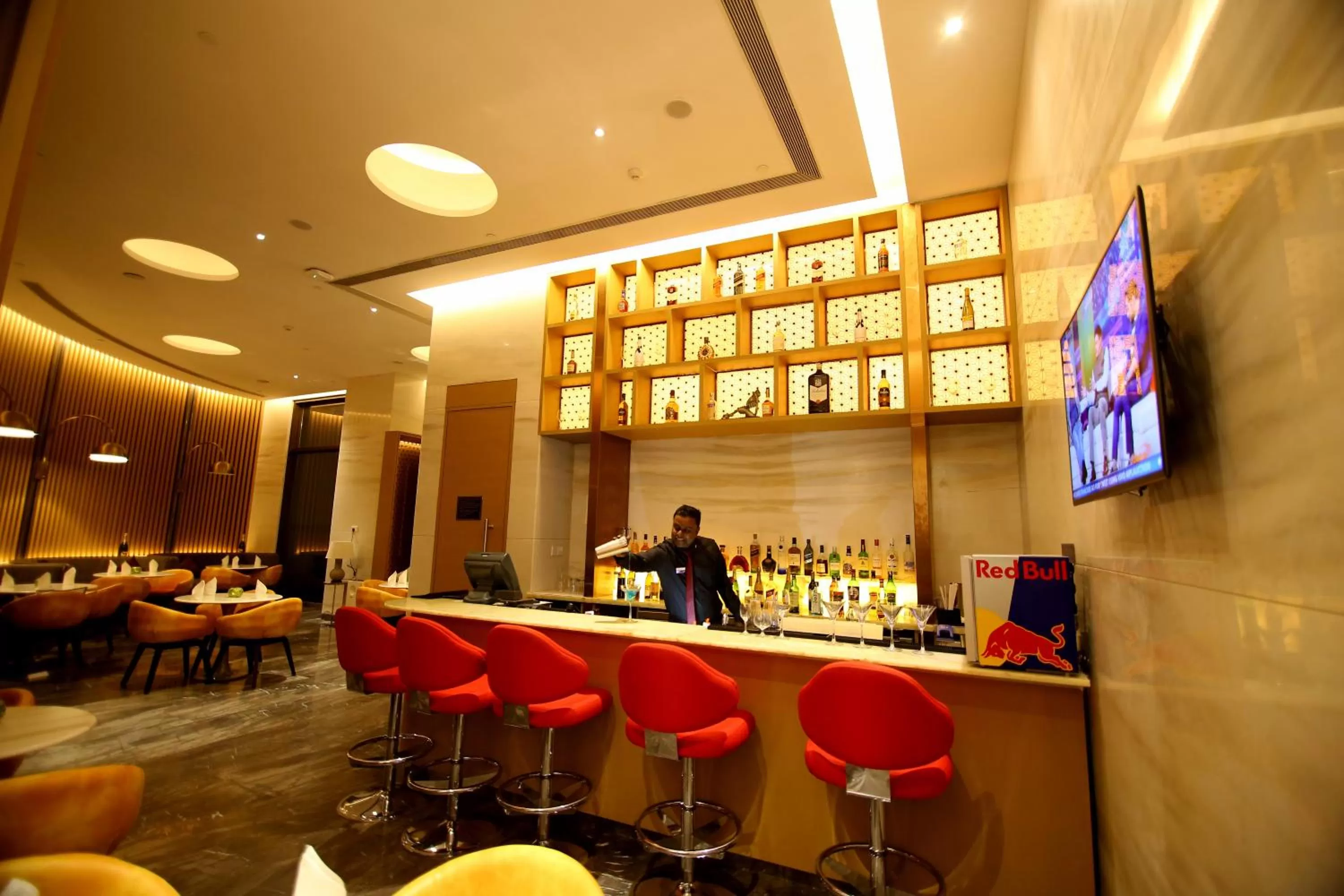 Lounge or bar in Radisson Blu Coimbatore