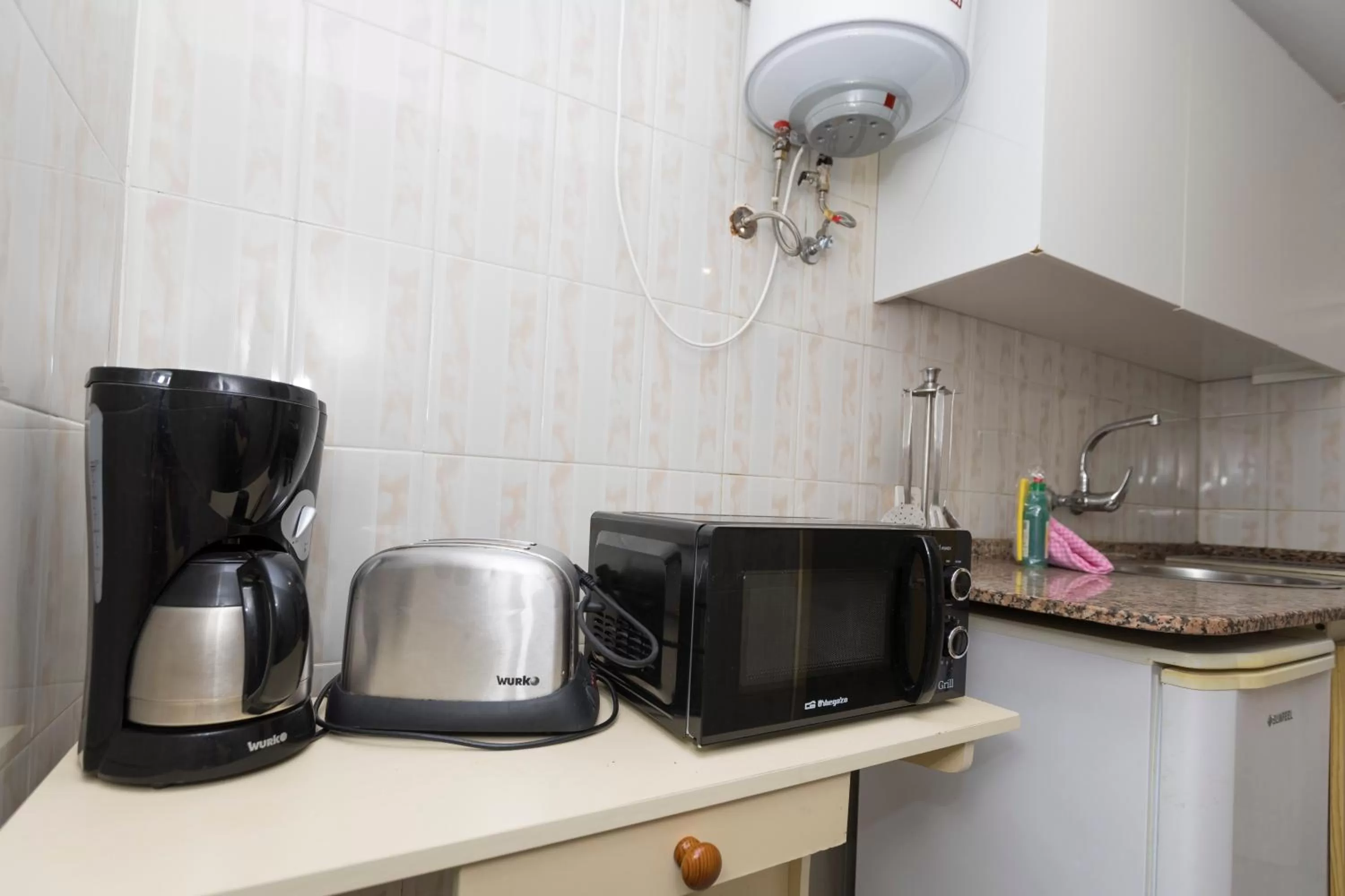Kitchen or kitchenette in Hotel LIVVO Veril Playa