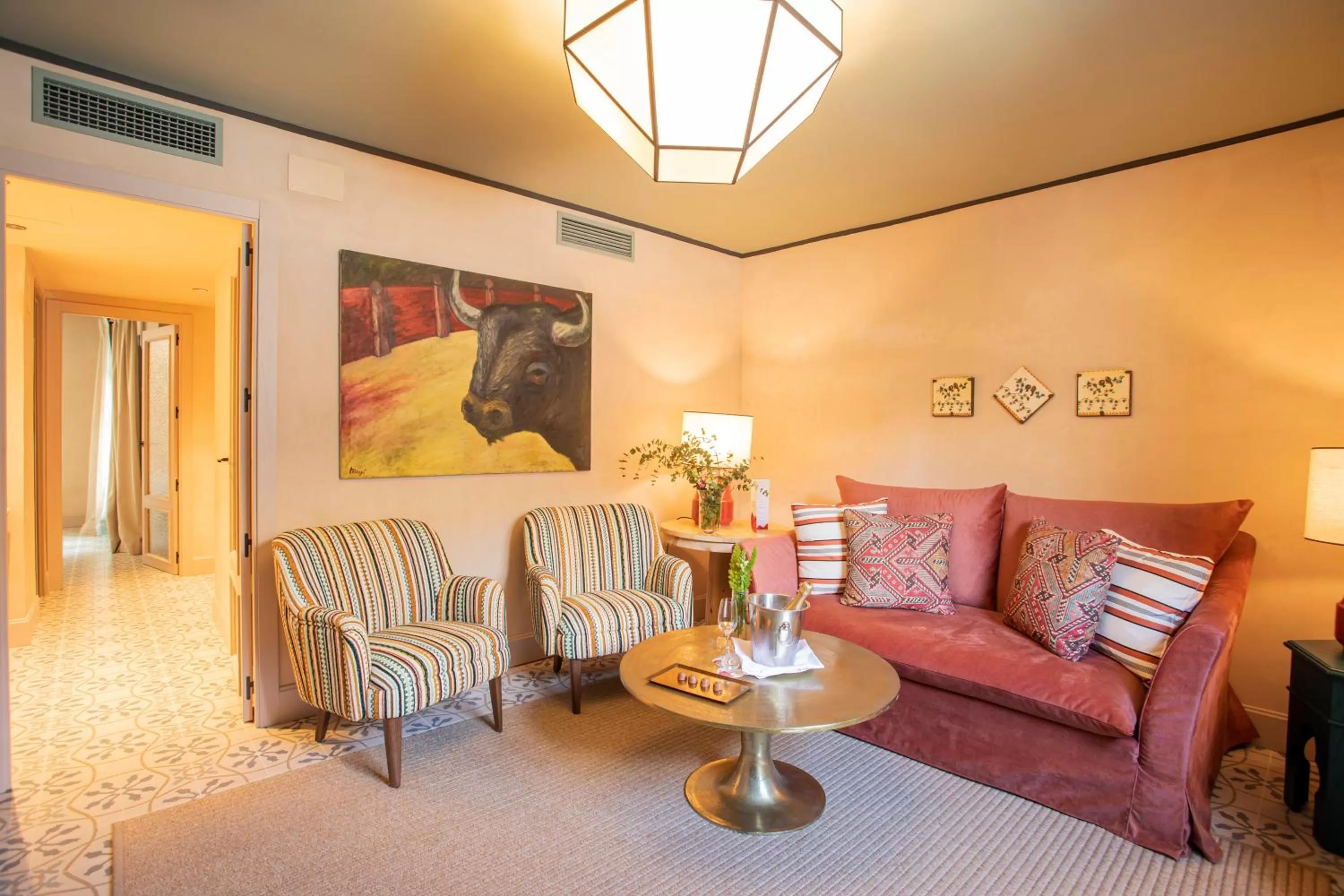 Living room in Hospes Las Casas del Rey de Baeza, a Member of Design Hotels