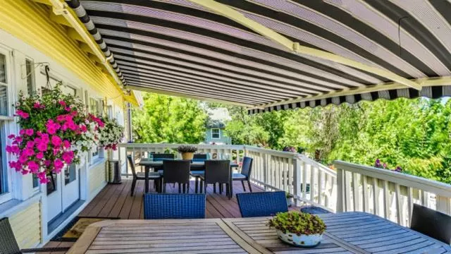 Garden in Bayberry Inn B&B and Oregon Wellness Retreat