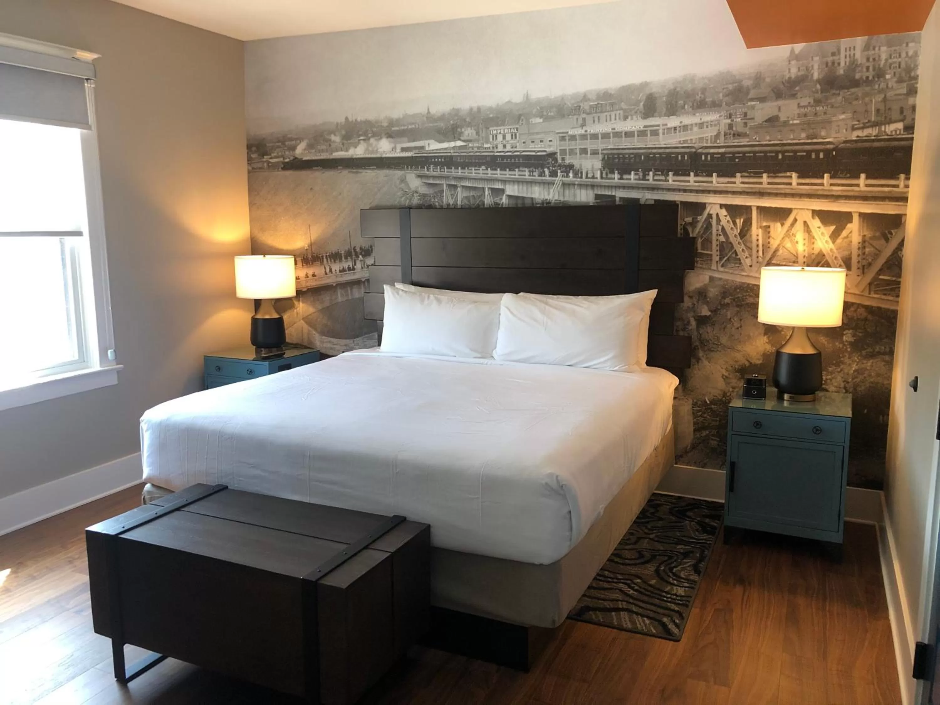 Photo of the whole room, Bed in Hotel Indigo Spokane Downtown by IHG
