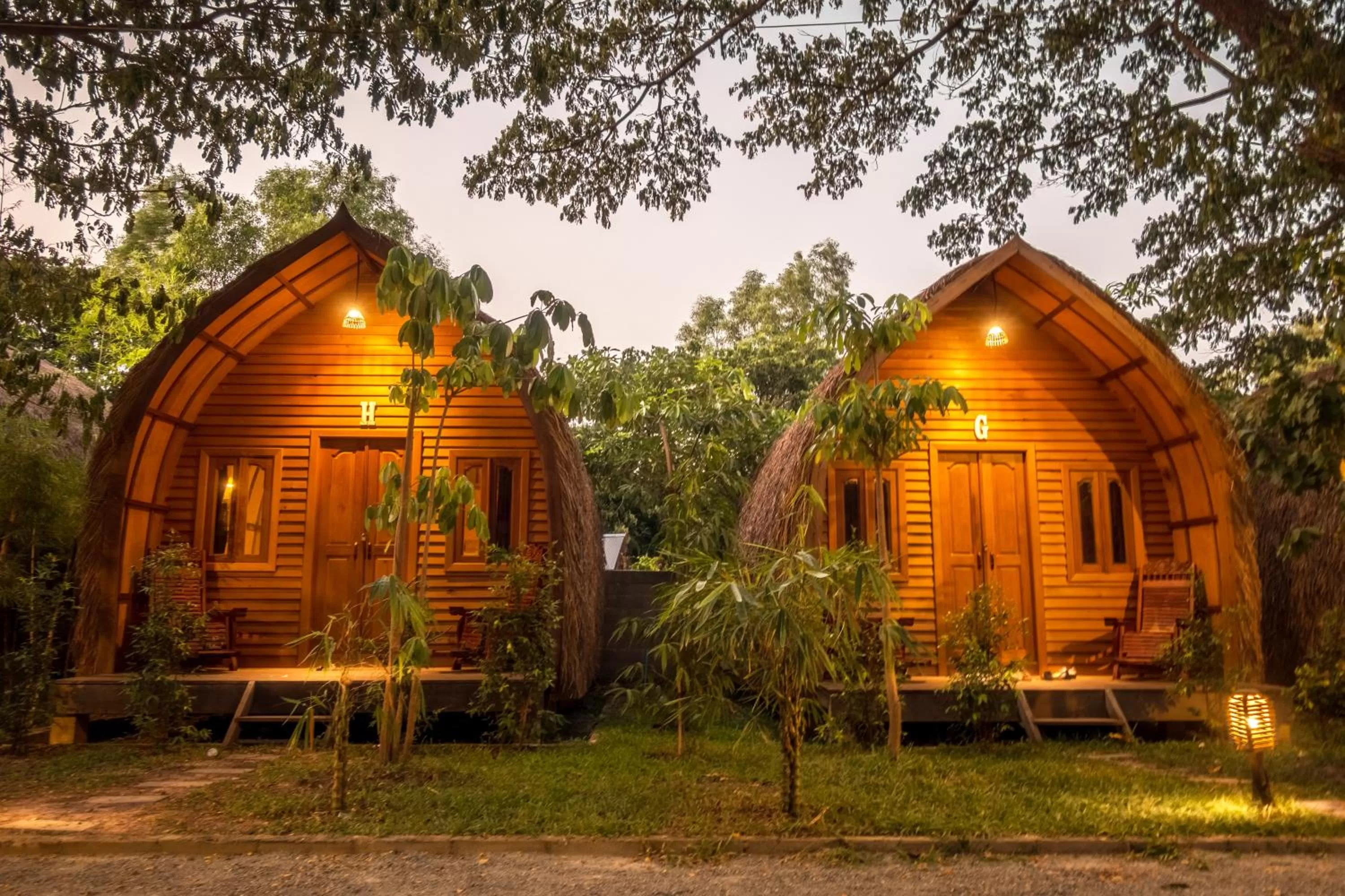 Balcony/Terrace in Bamboo Bungalow