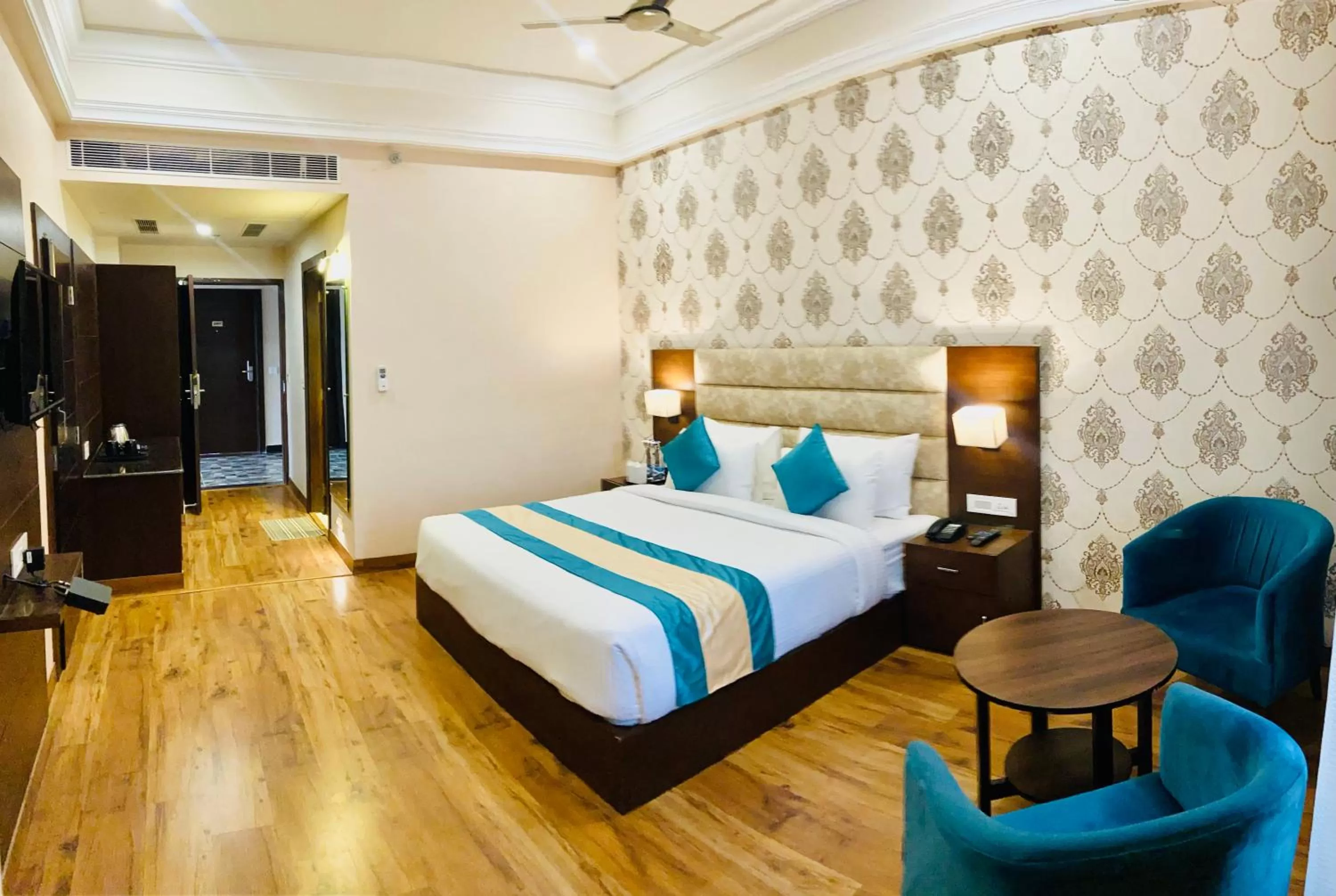 Photo of the whole room, Bed in Sterling Mantra Haridwar