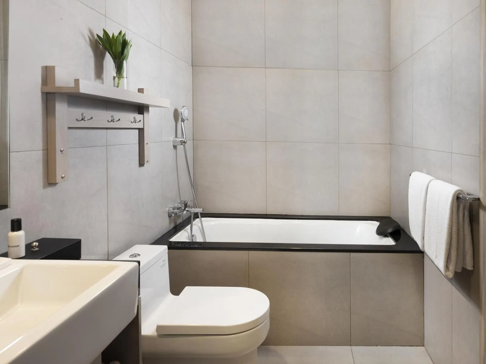 Bathroom in Crowne Plaza Jakarta Residences, an IHG Hotel