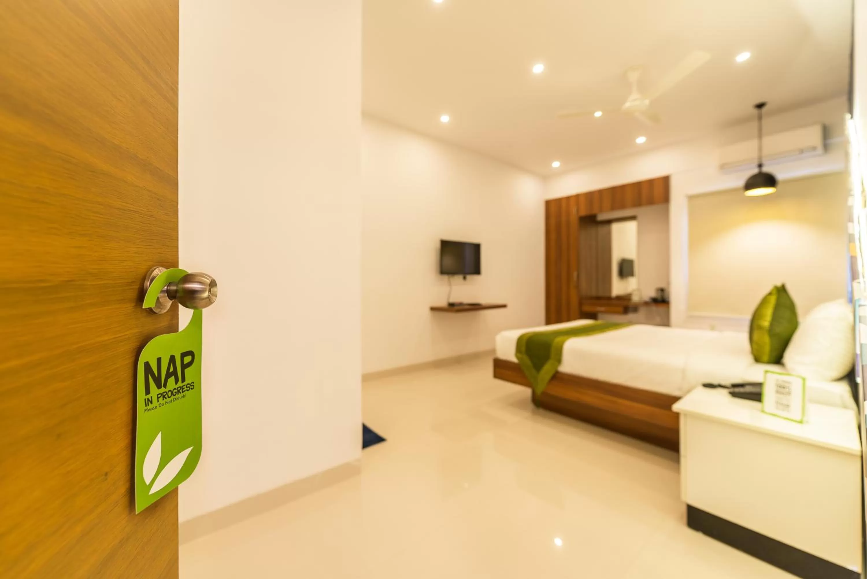 Bedroom, Bed in Treebo Premium Corner Stay