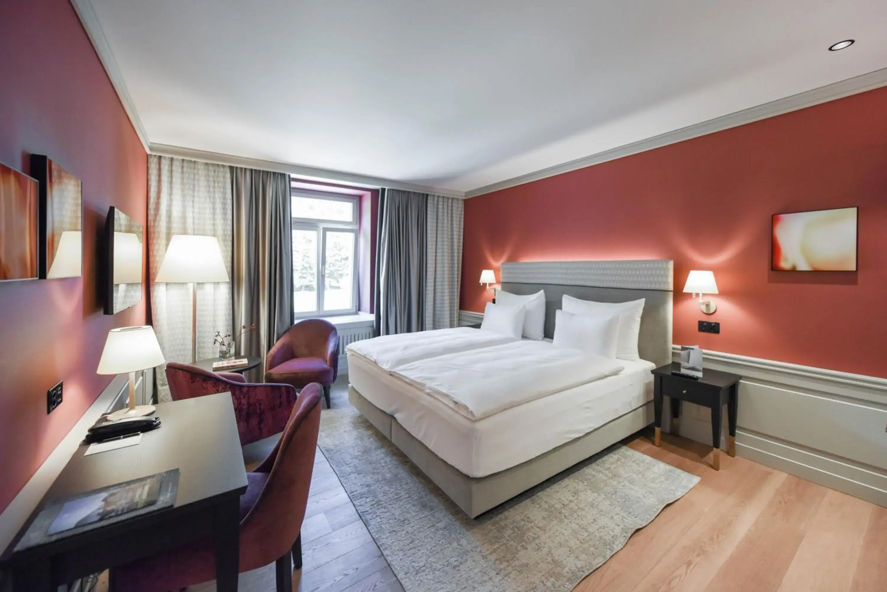 Double Room Cresta - single occupancy in Cresta Palace Celerina St Moritz Ski In and Ski Out Double Room Cresta - single occupancy in Cresta Palace Celerina St Moritz Ski In and Ski Out