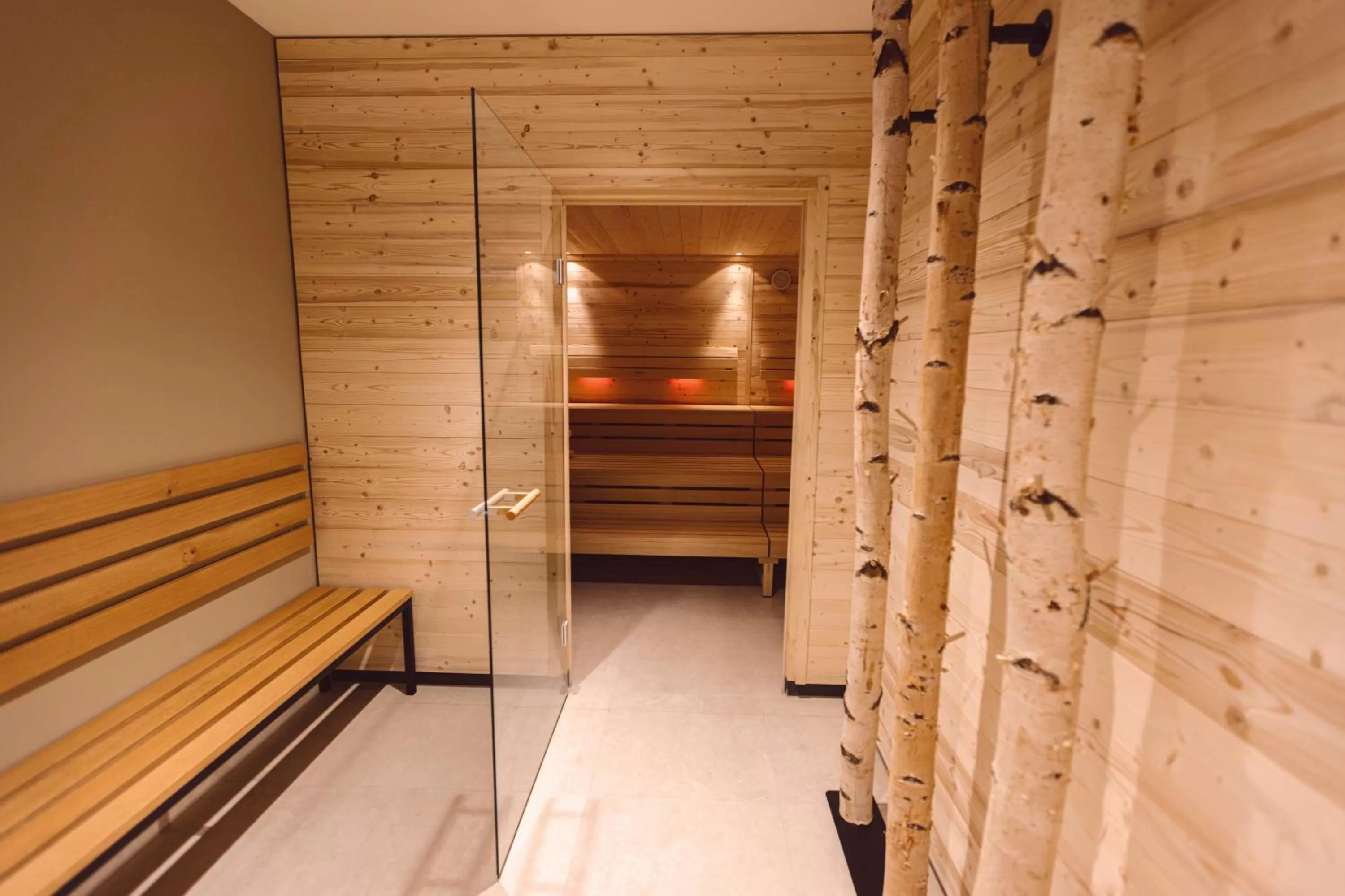 Sauna in Hotel Libertas elements pure