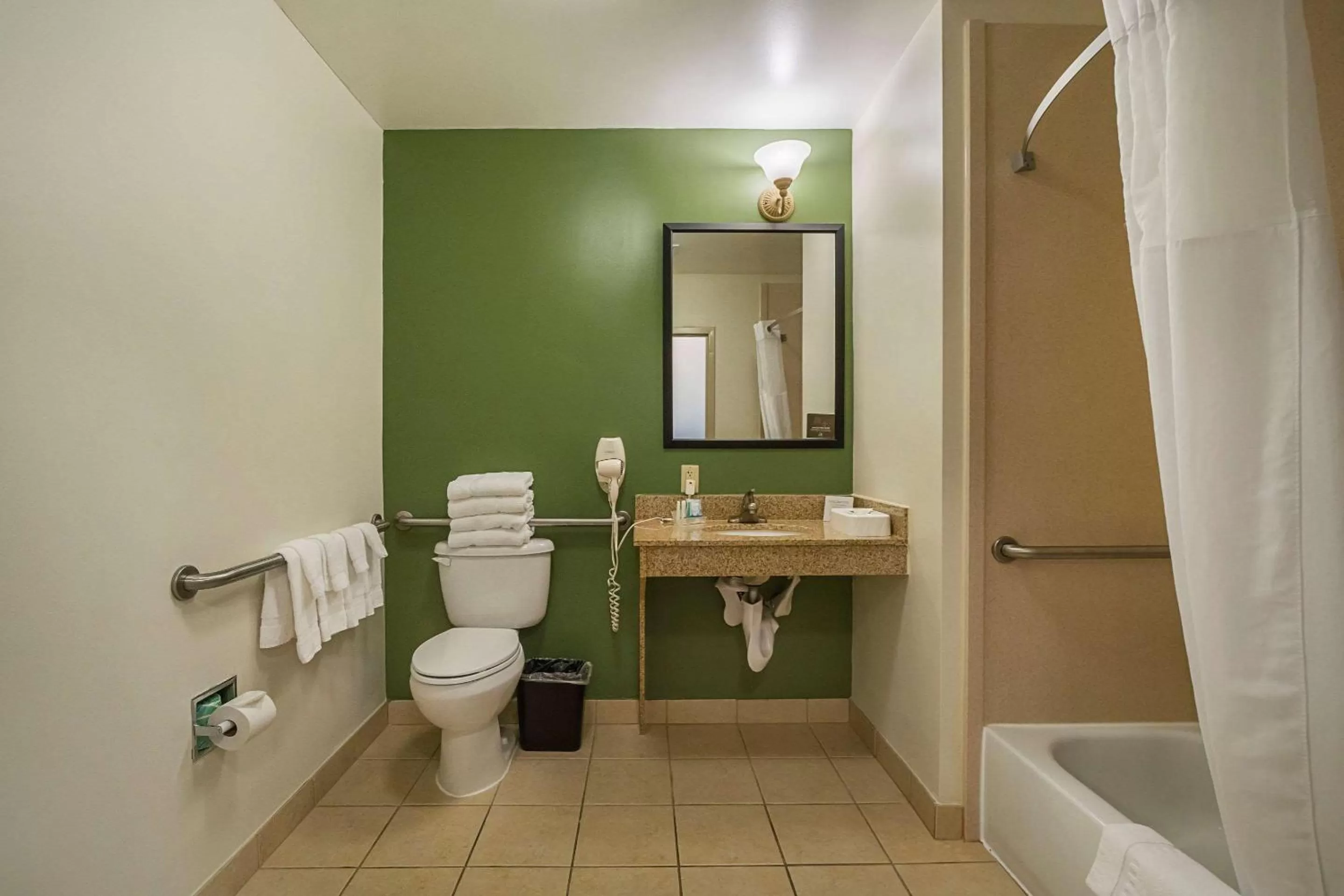 Bathroom in Sleep Inn & Suites Manchester near Arnold AFB