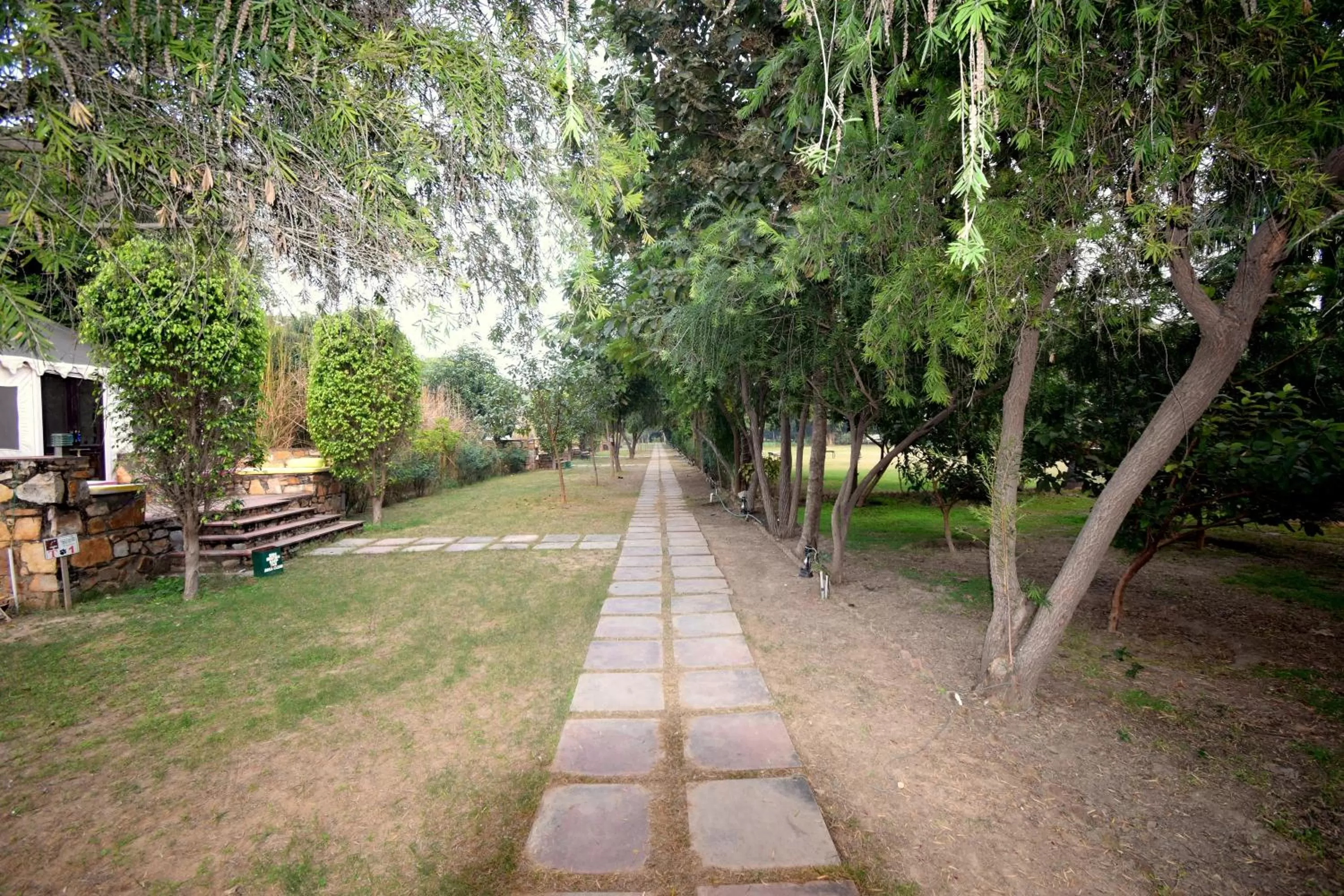 Garden in Sultan Bagh Resort by The Sky Imperial