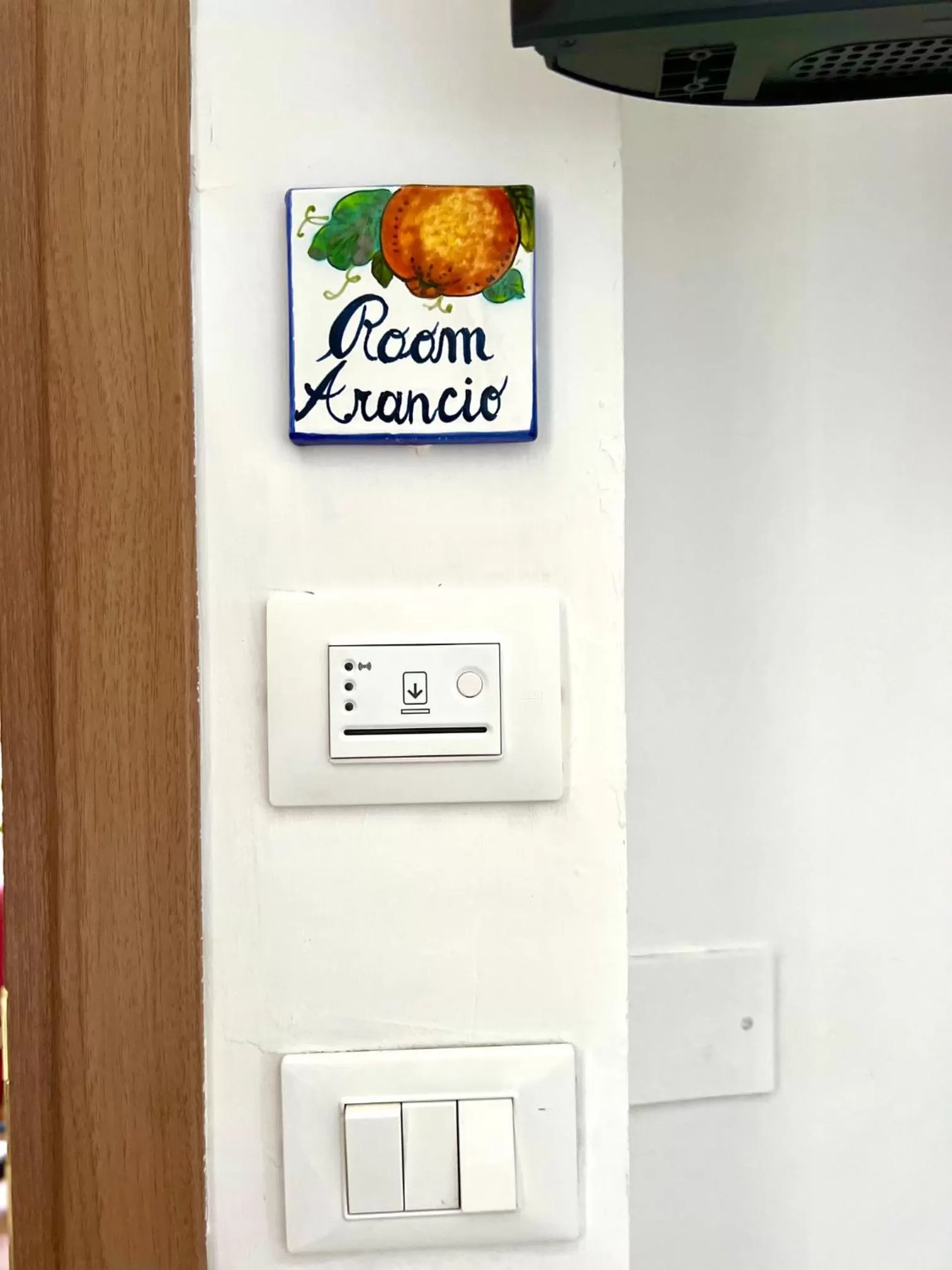 Text overlay in Home Milù Florence