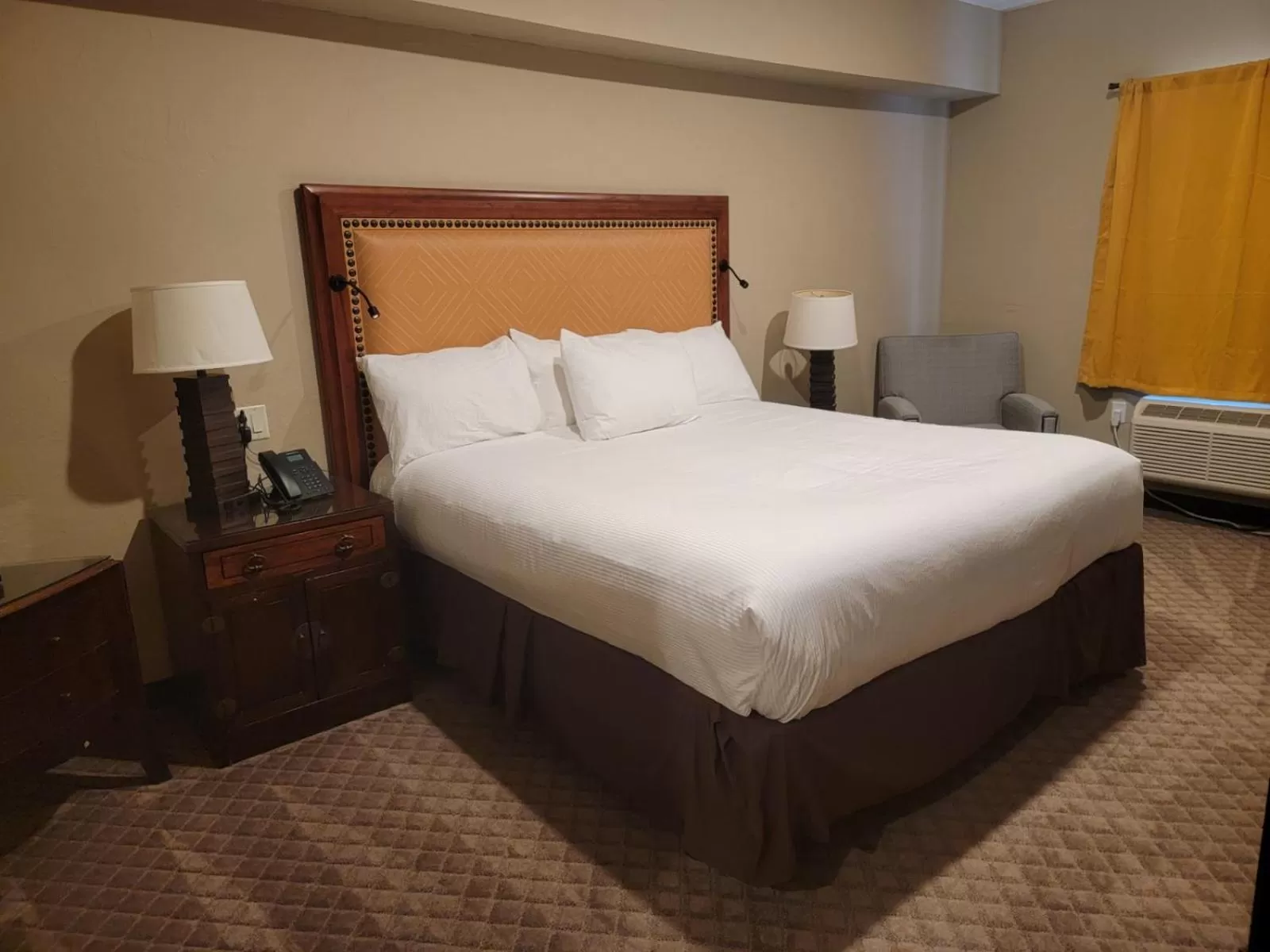 Bed in Wagon Wheel Hotel