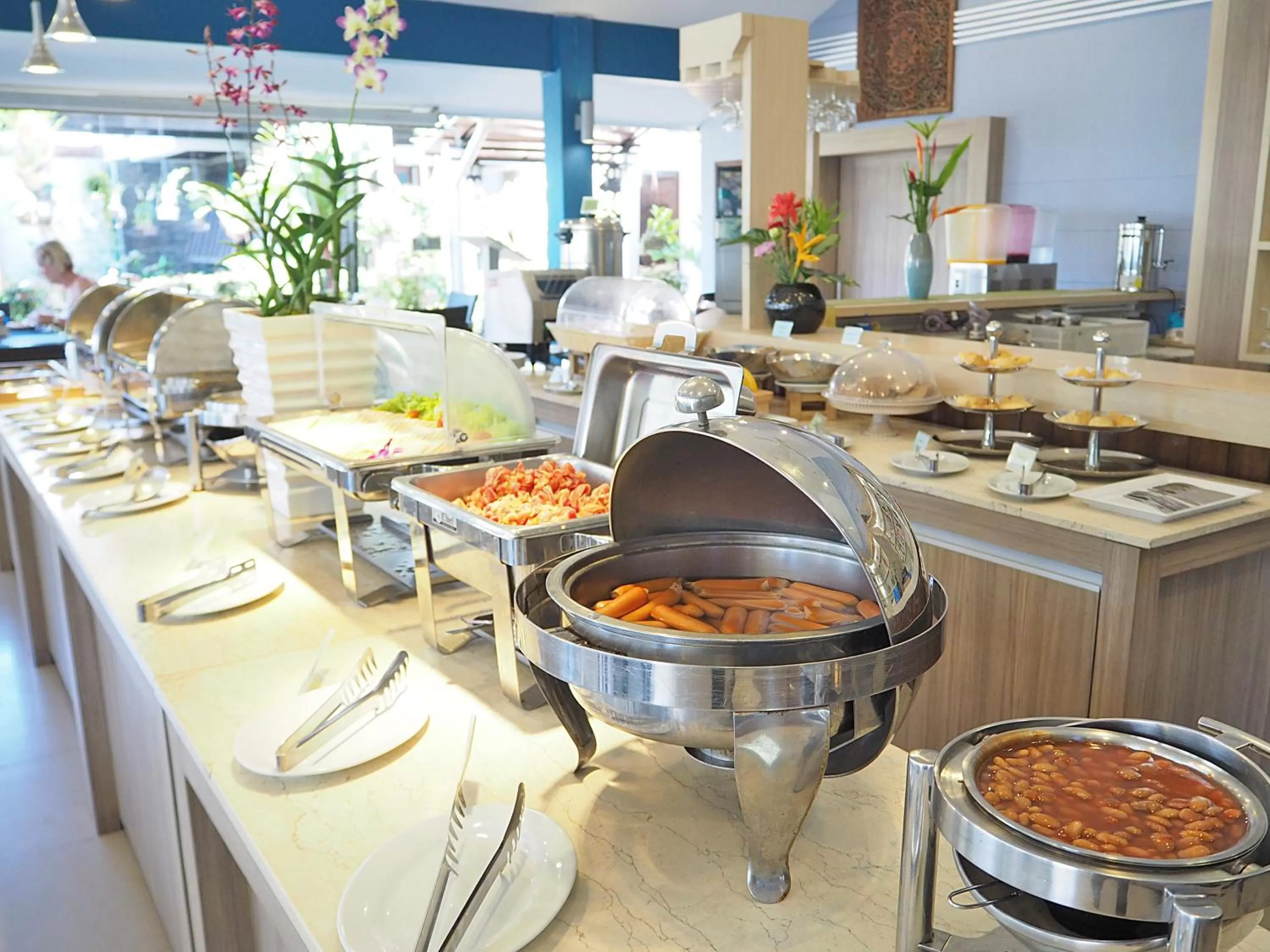 Buffet breakfast in Aonang Buri Resort