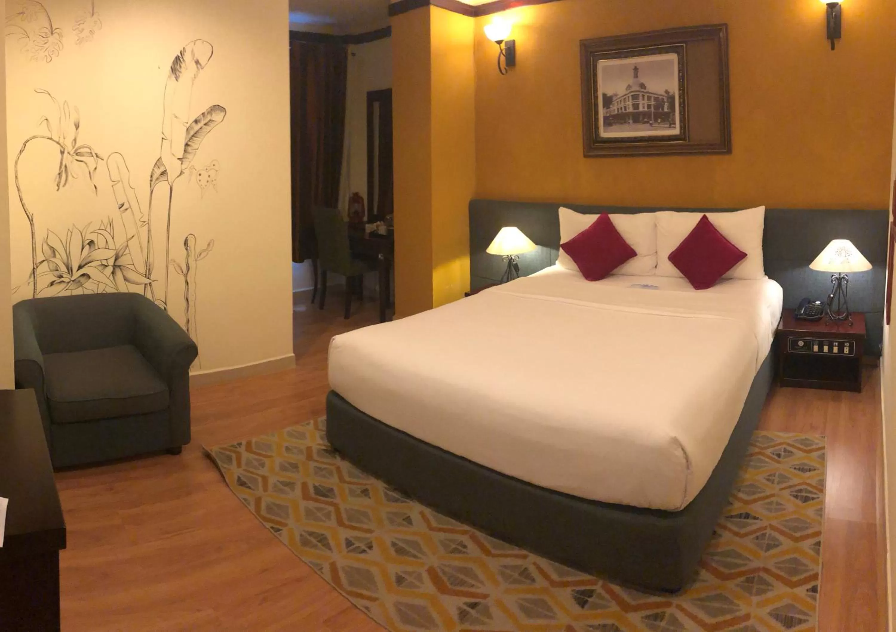 Bed in Prostyle Hotel Ho Chi Minh プロスタイルホテルホーチミン