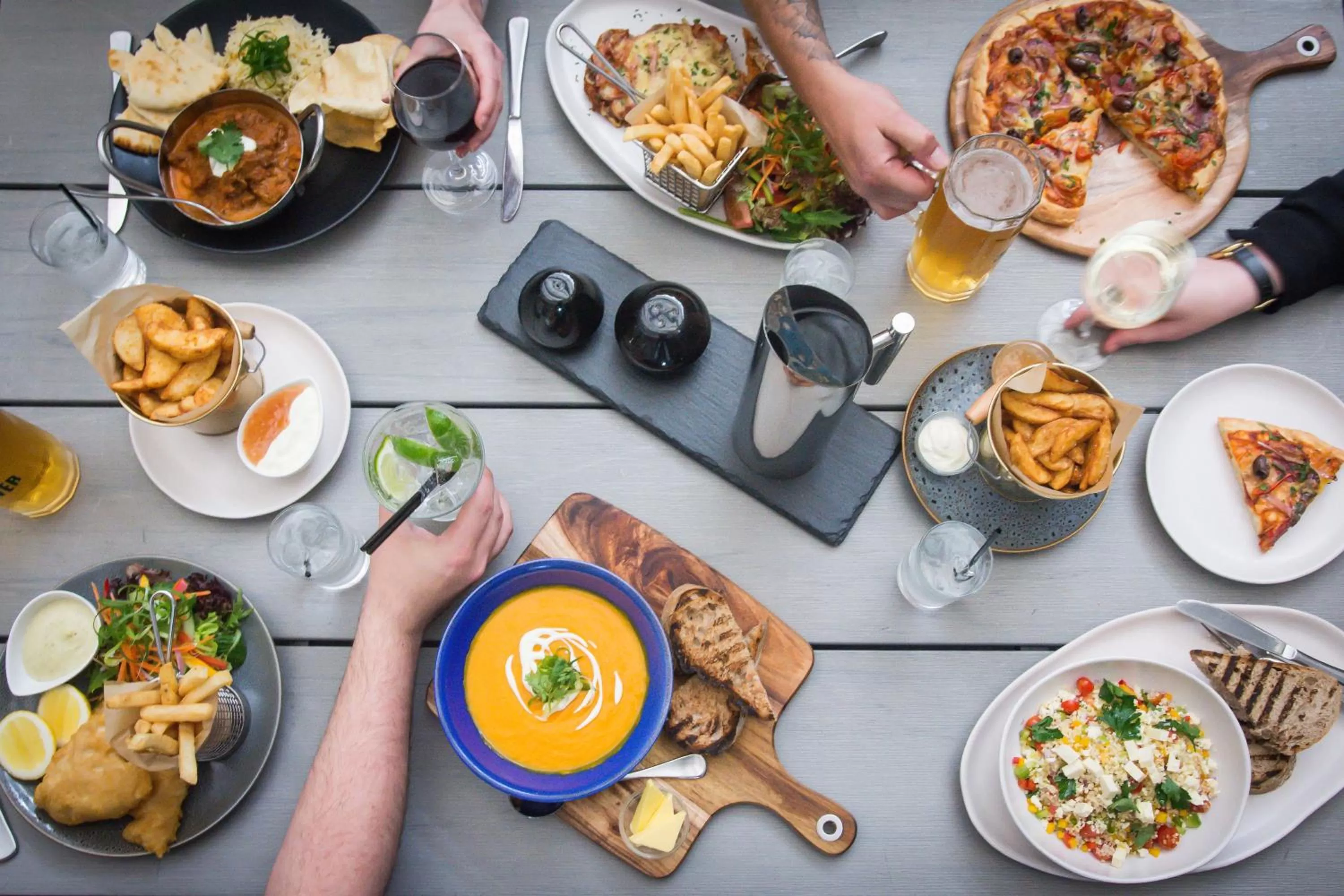 Food close-up in The Lord Forrest Hotel