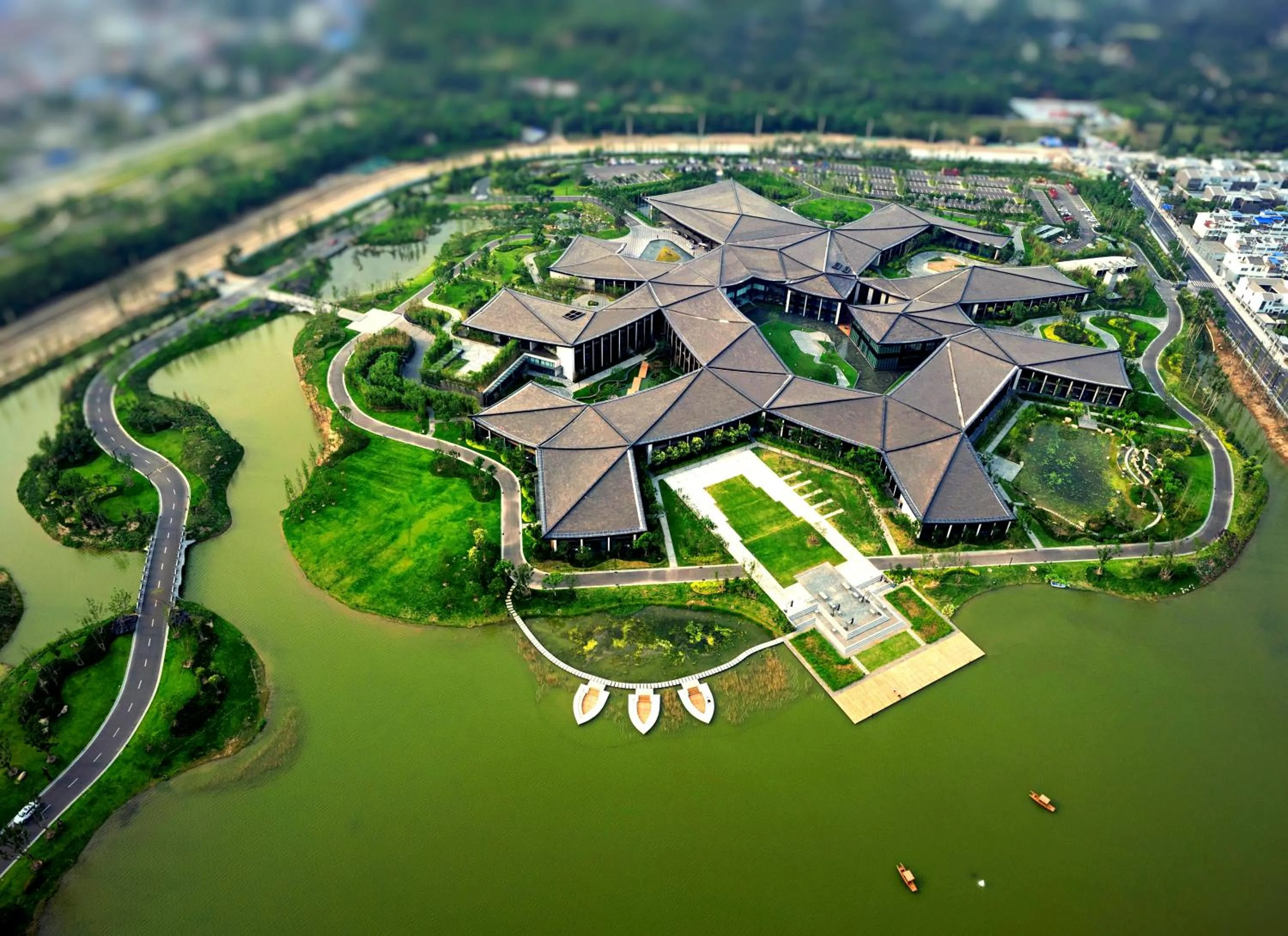 Bird's eye view in Pullman Kaifeng Jianye