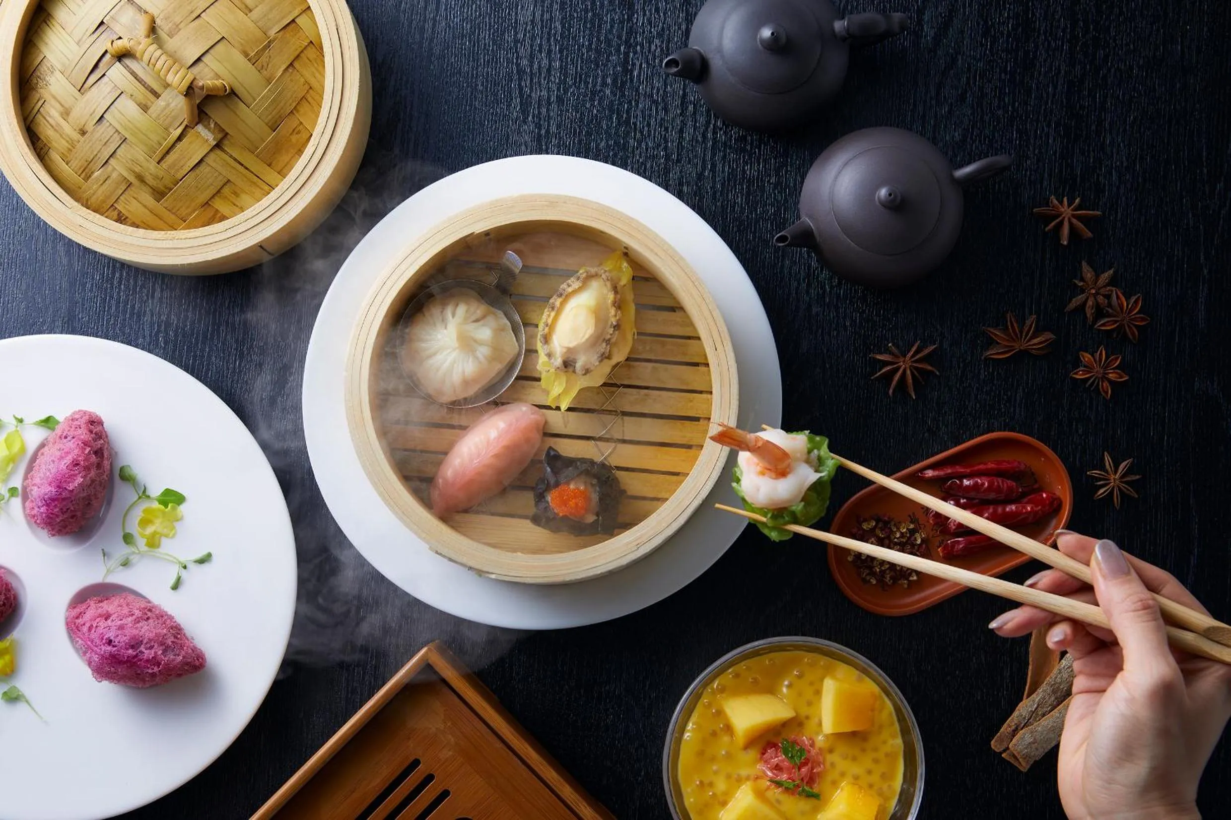 Food close-up in Royal Park Hotel