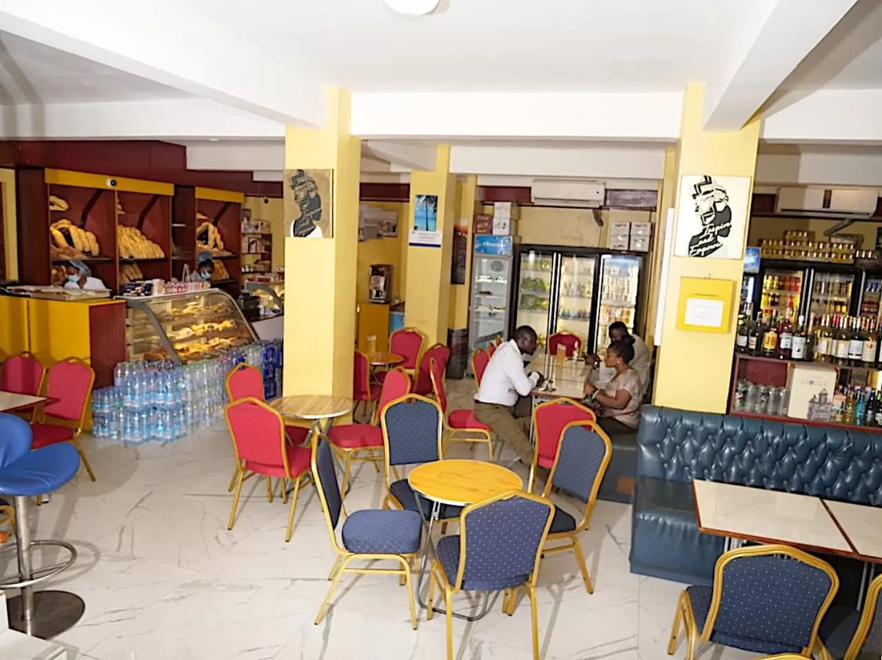 People in Marriot Metropolitan Hotel