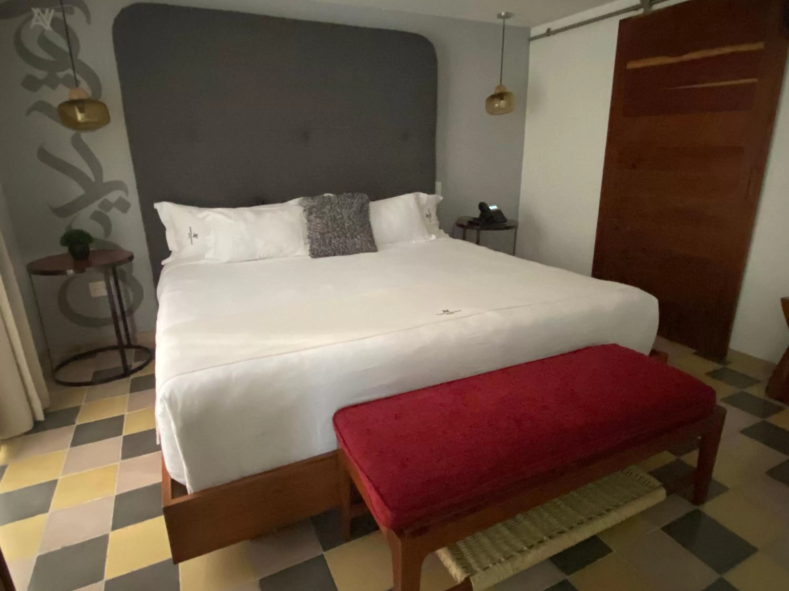 Bed in Auténtico Vertical Playa del Carmen