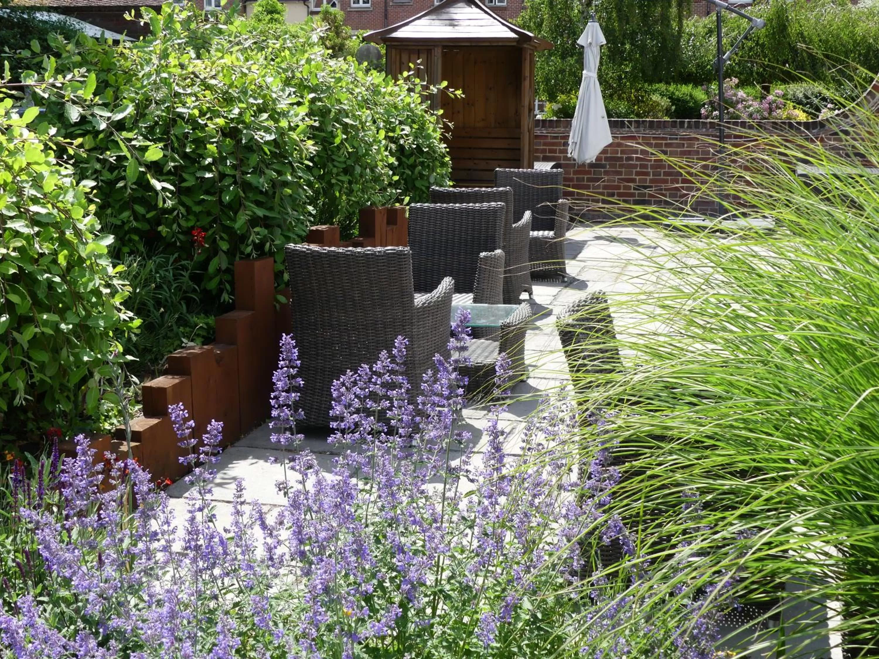 Garden in Milford Hall Salisbury