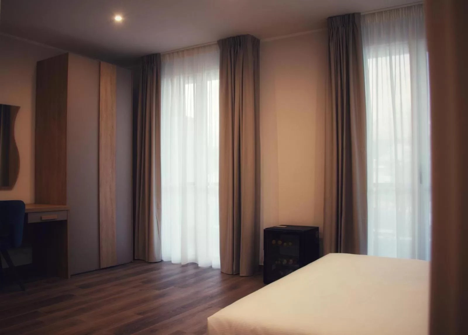 Bed in Lumarooms B&B