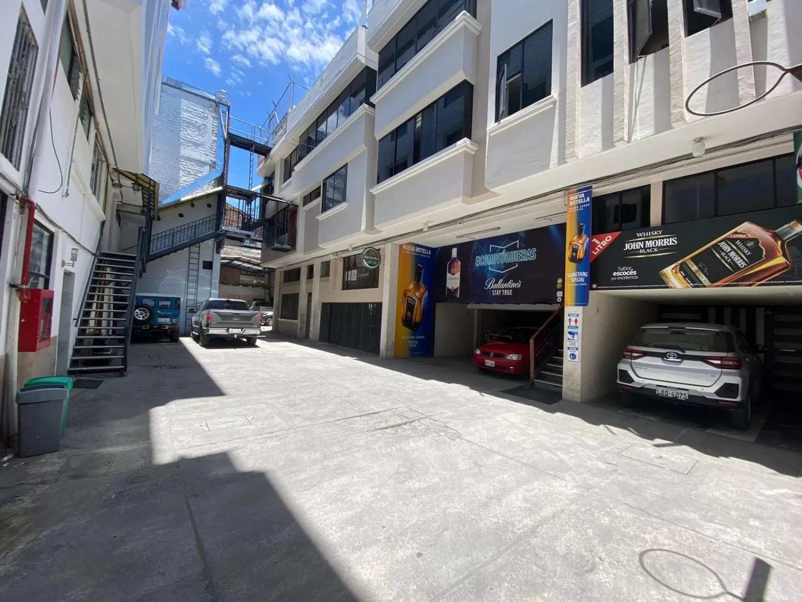 Parking in Hotel Podocarpus