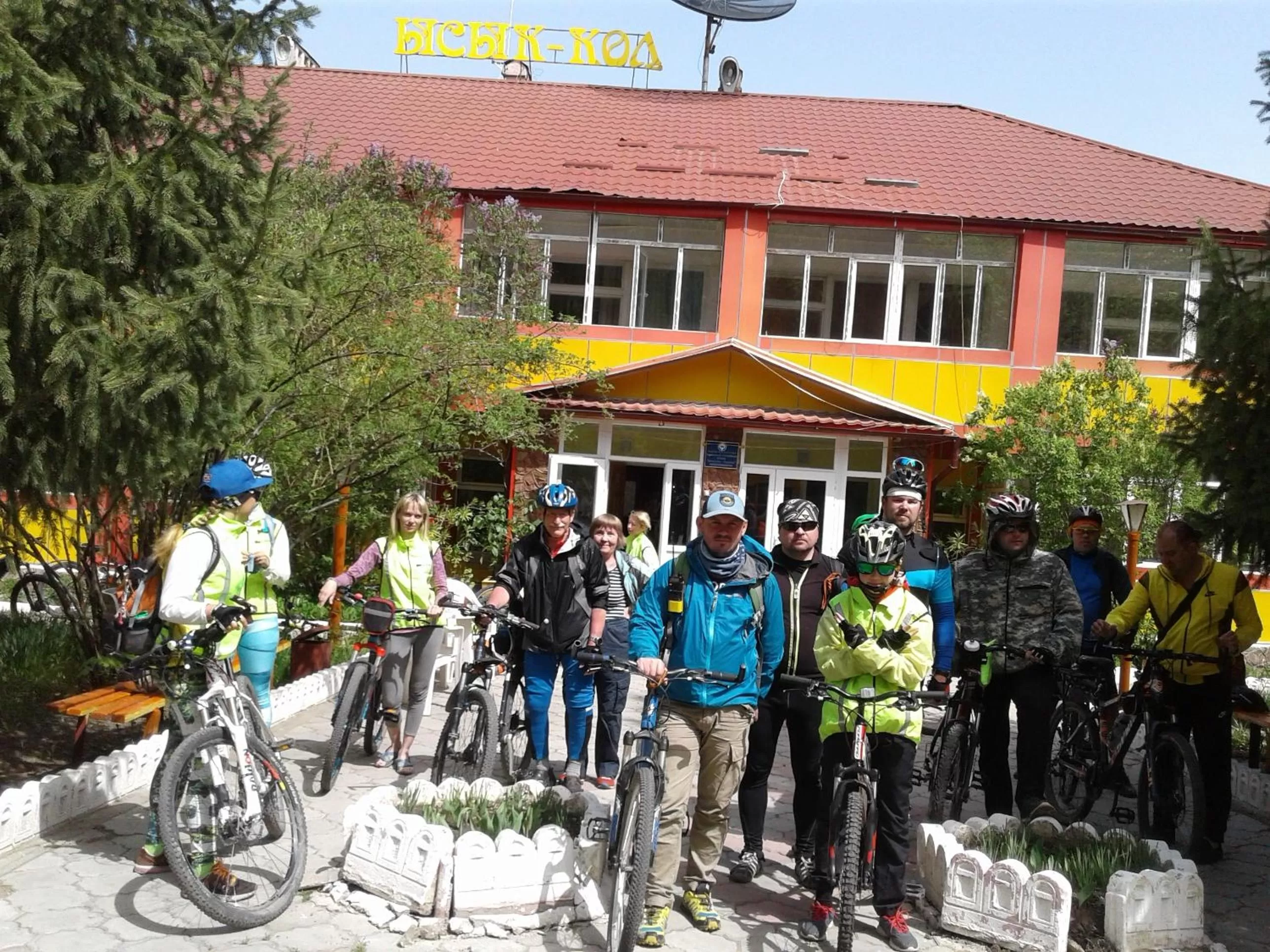 Facade/entrance in Otel Issyk-Kul Karakol