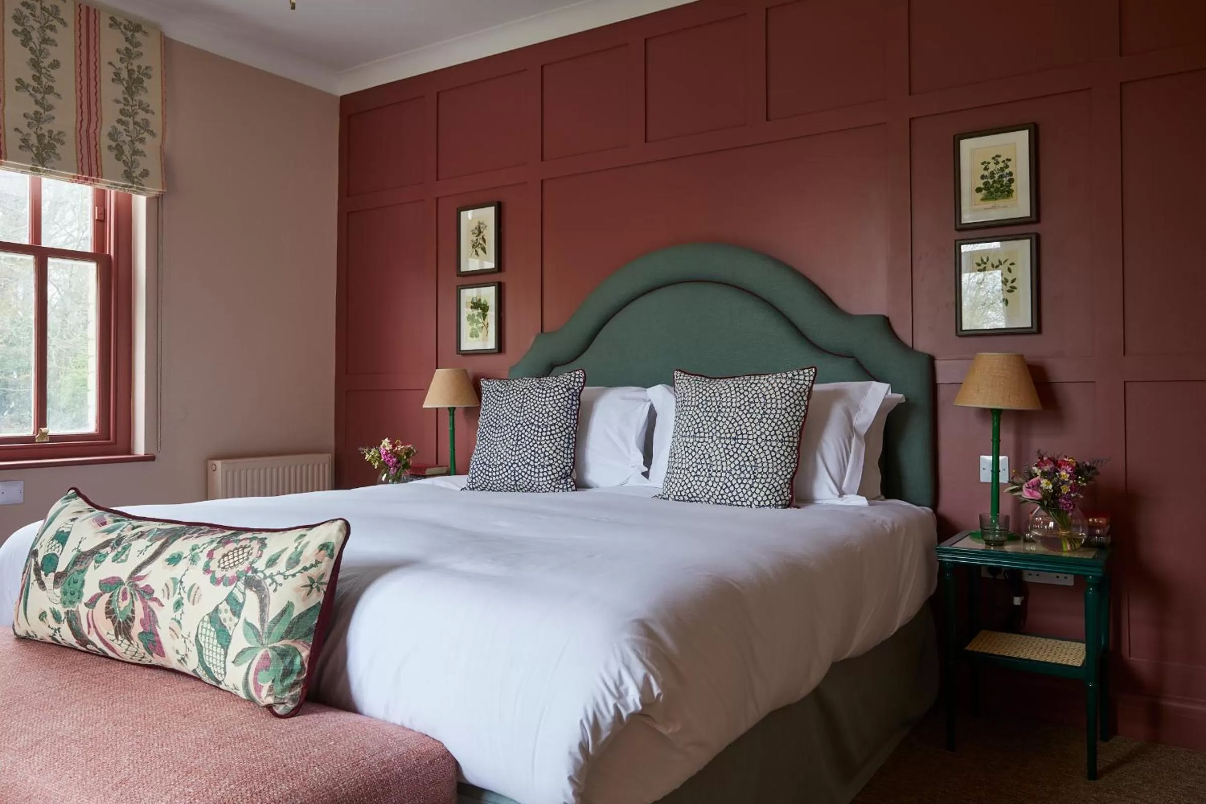 Bed in The Retreat, Elcot Park