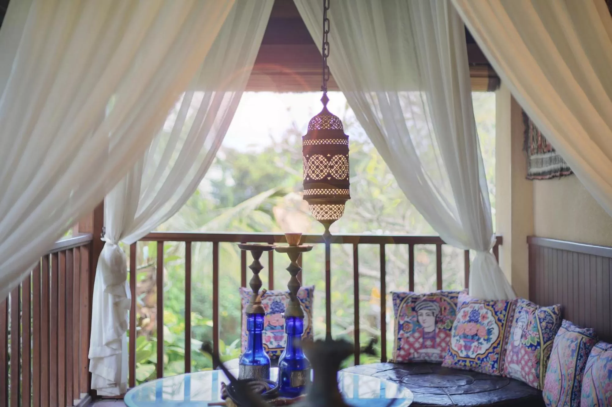 Seating area in Manzelejepun Villa & Pavilion