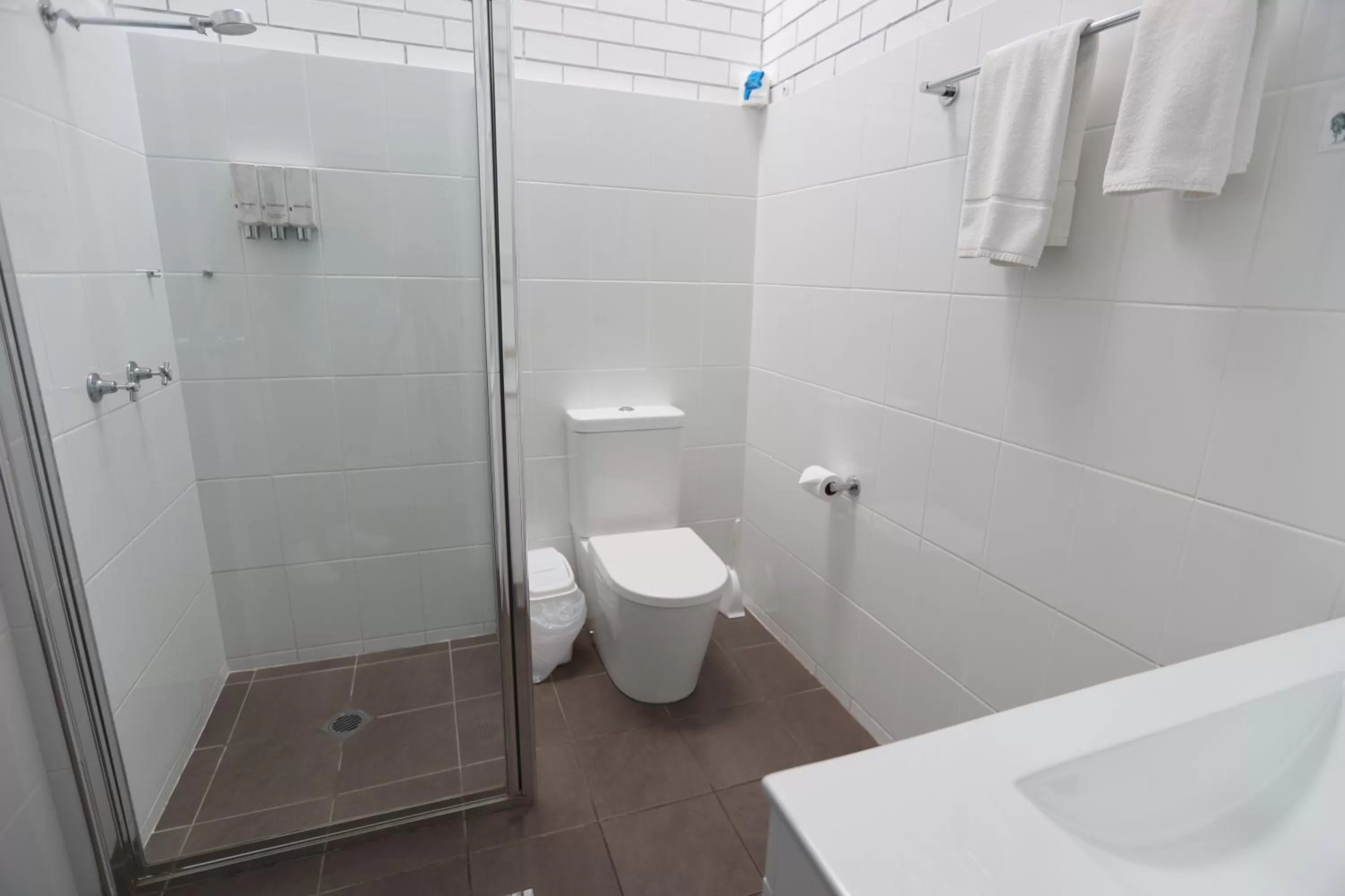 Shower in The Town House Motor Inn