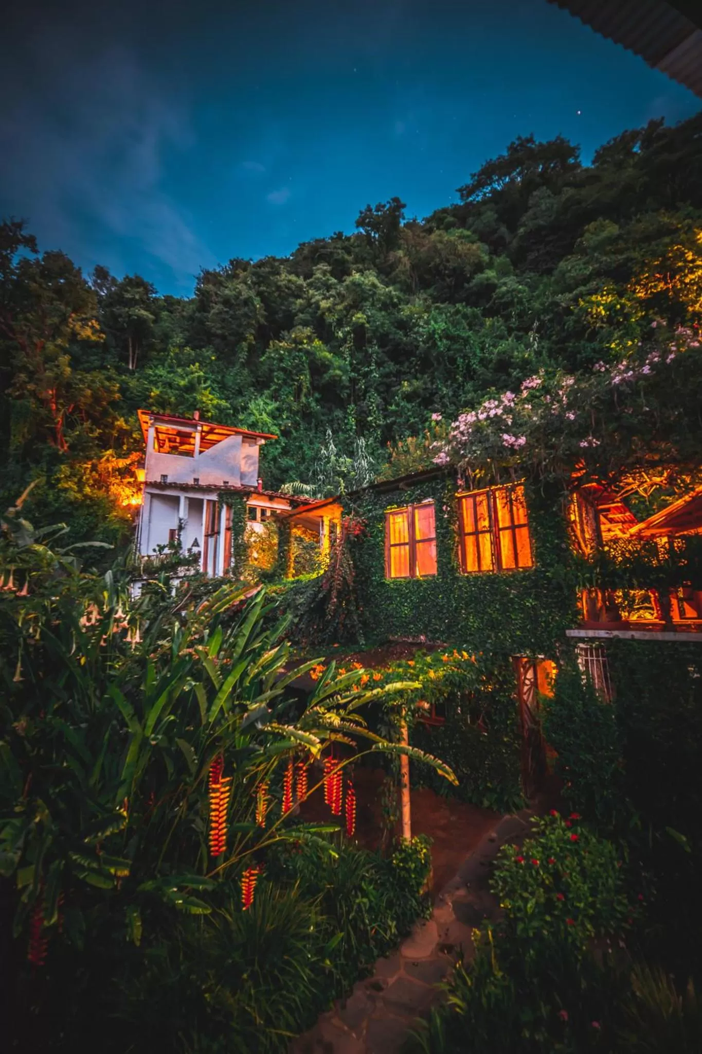 Night, Property Building in Lush Atitlán